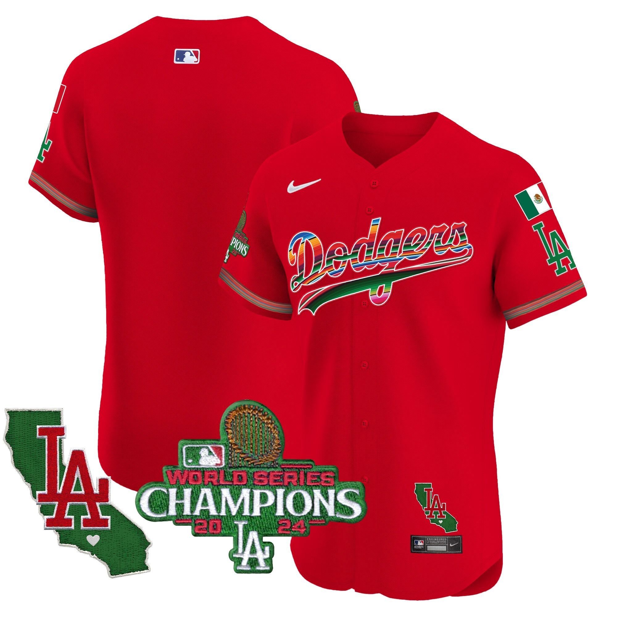 Men’s Mexico 2024 World Series Champions Vapor Premier Elite Jersey