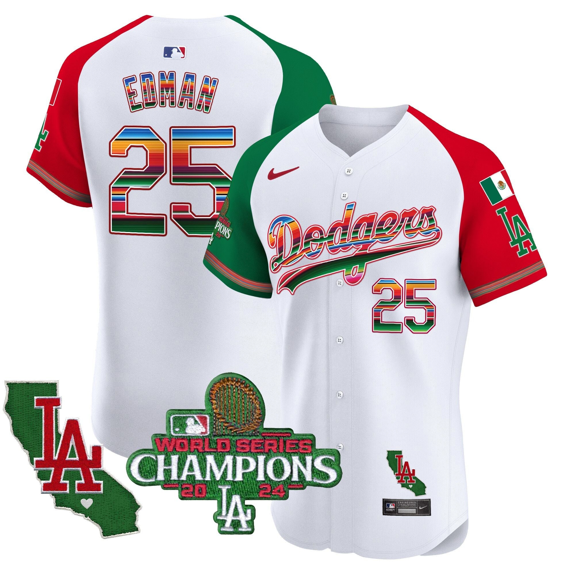 Men’s Mexico 2024 World Series Champions Vapor Premier Elite Jersey