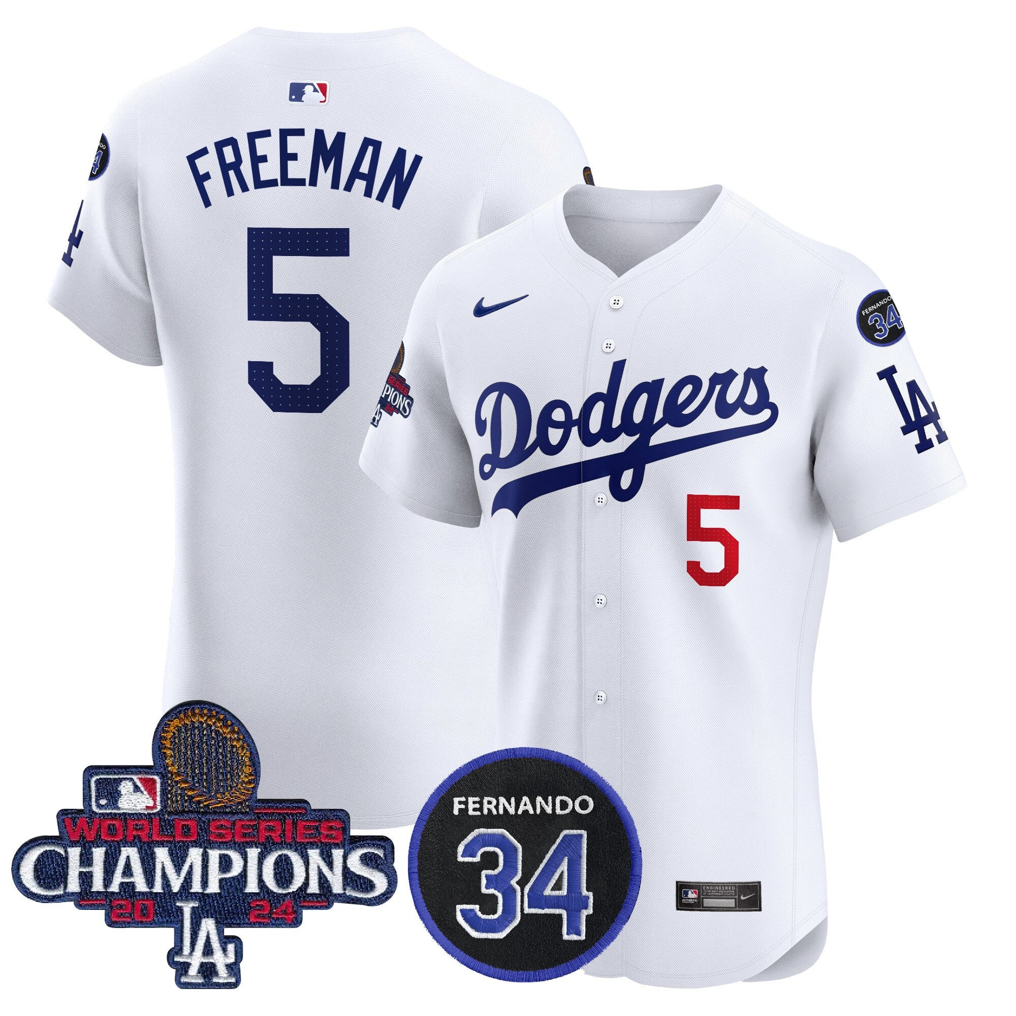Men’s 2024 World Series Champions Patch Vapor Premier Elite Jersey V2
