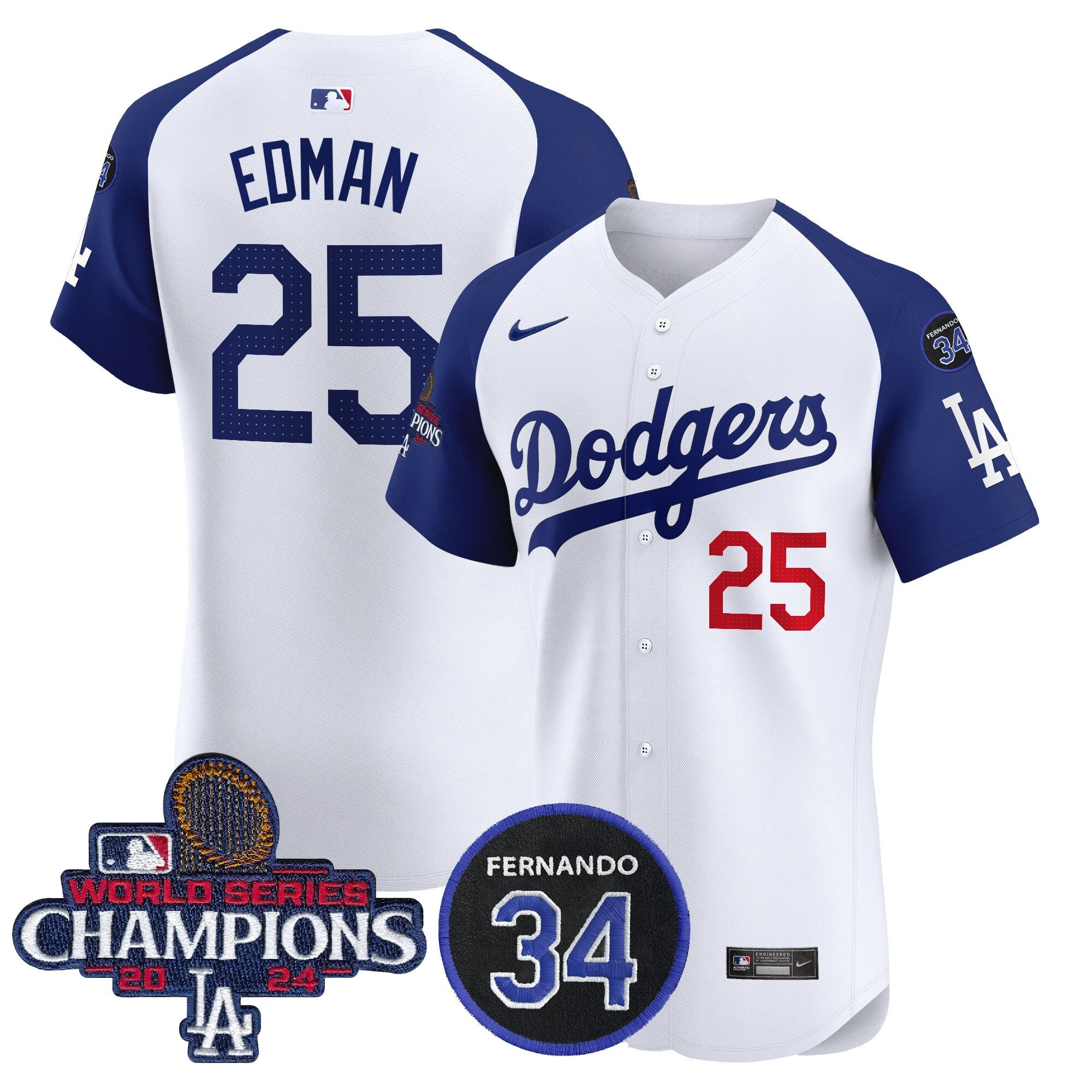 Men’s 2024 World Series Champions Patch Vapor Premier Elite Jersey V2