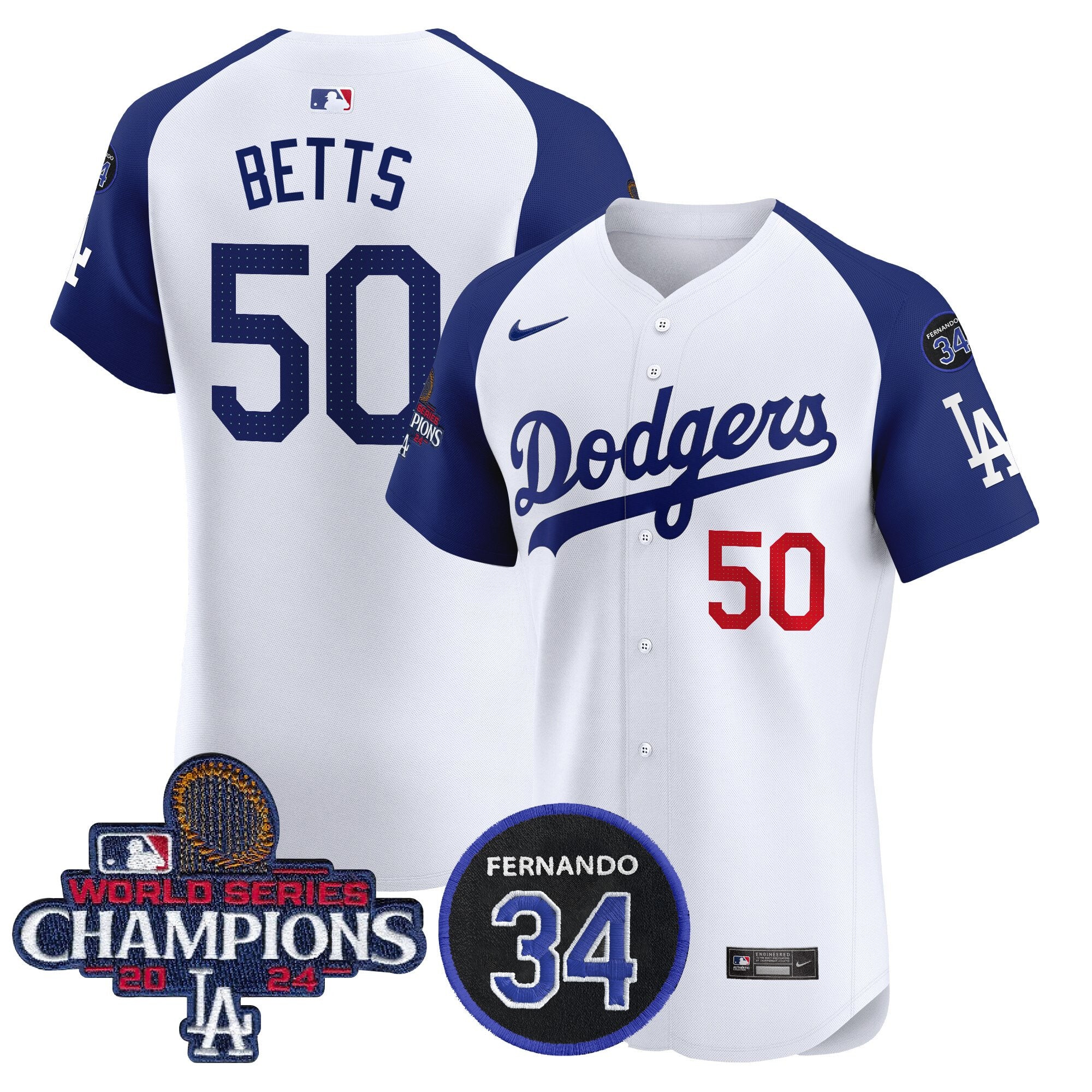 Men’s 2024 World Series Champions Patch Vapor Premier Elite Jersey V2