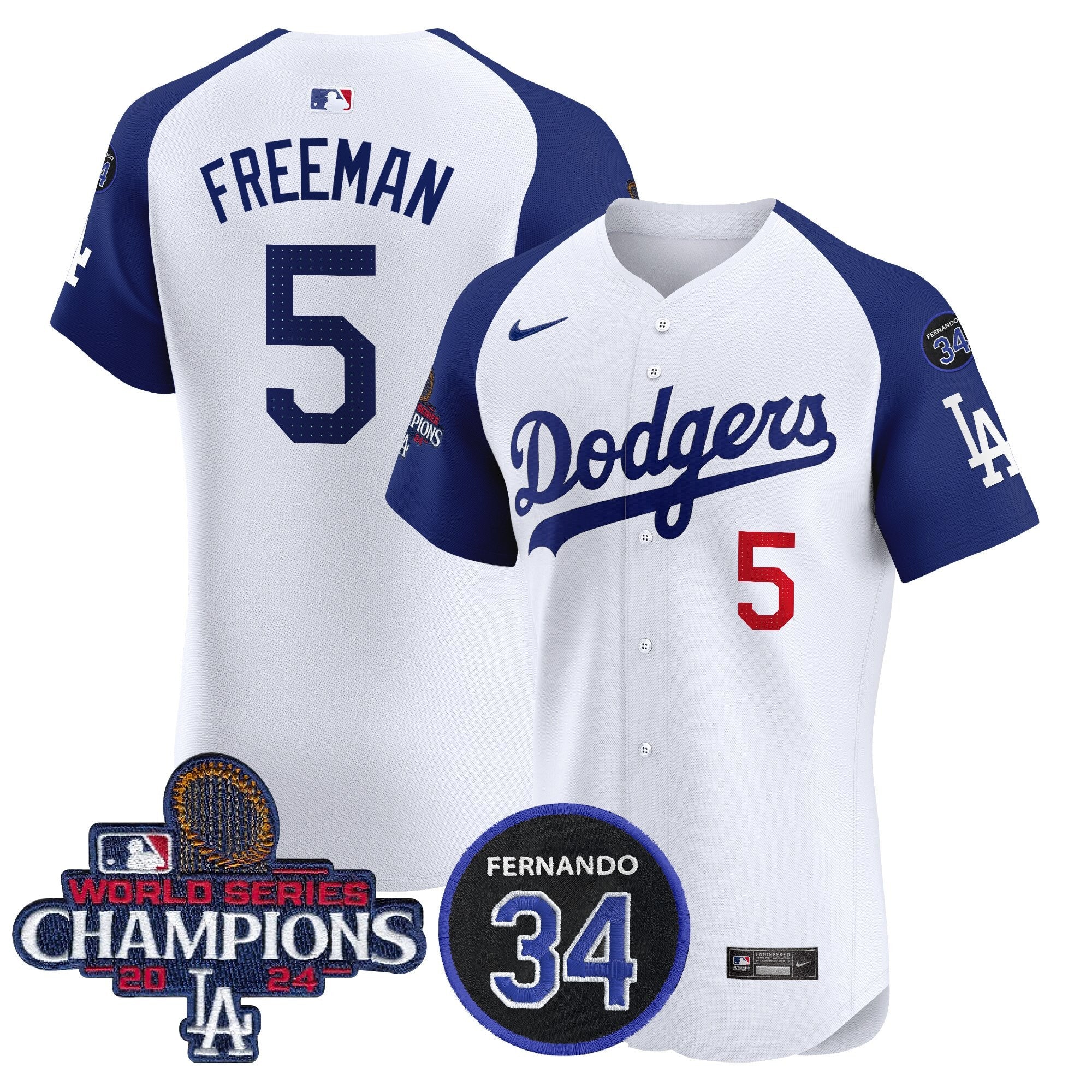 Men’s 2024 World Series Champions Patch Vapor Premier Elite Jersey V2