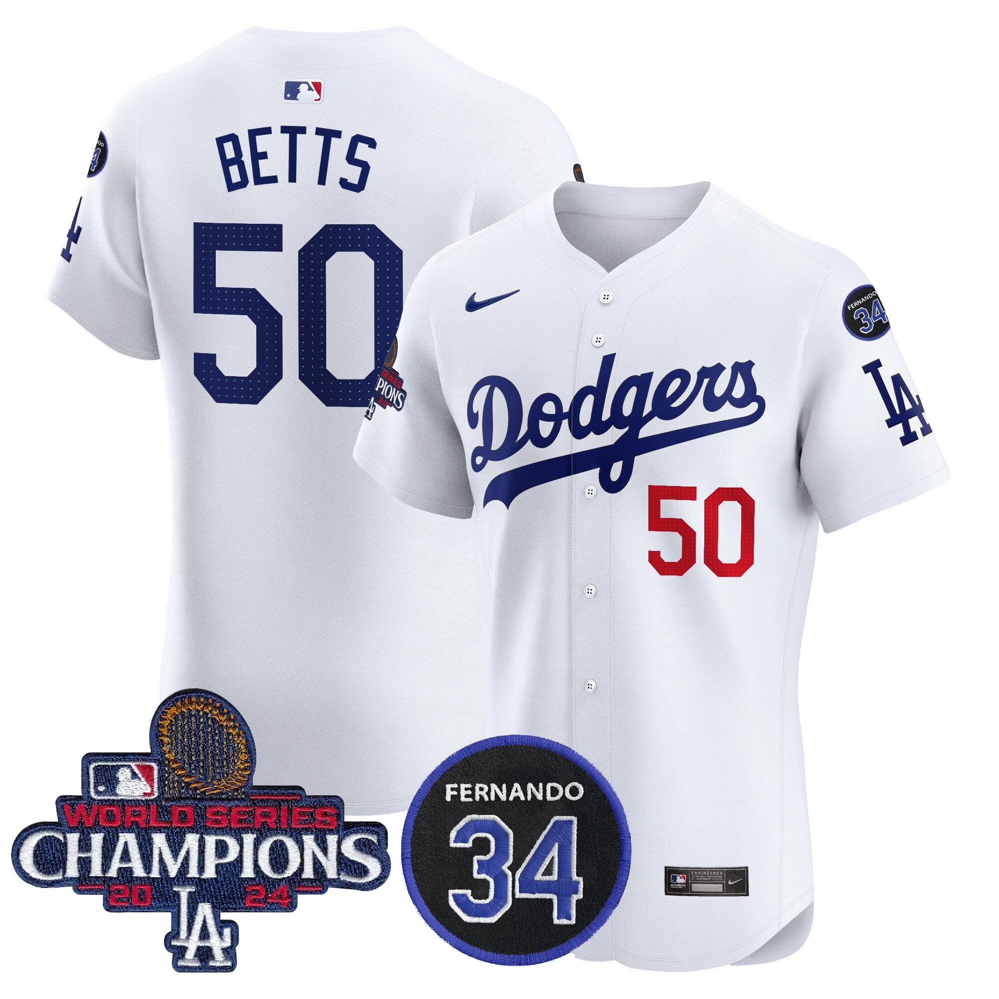 Men’s 2024 World Series Champions Patch Vapor Premier Elite Jersey V2