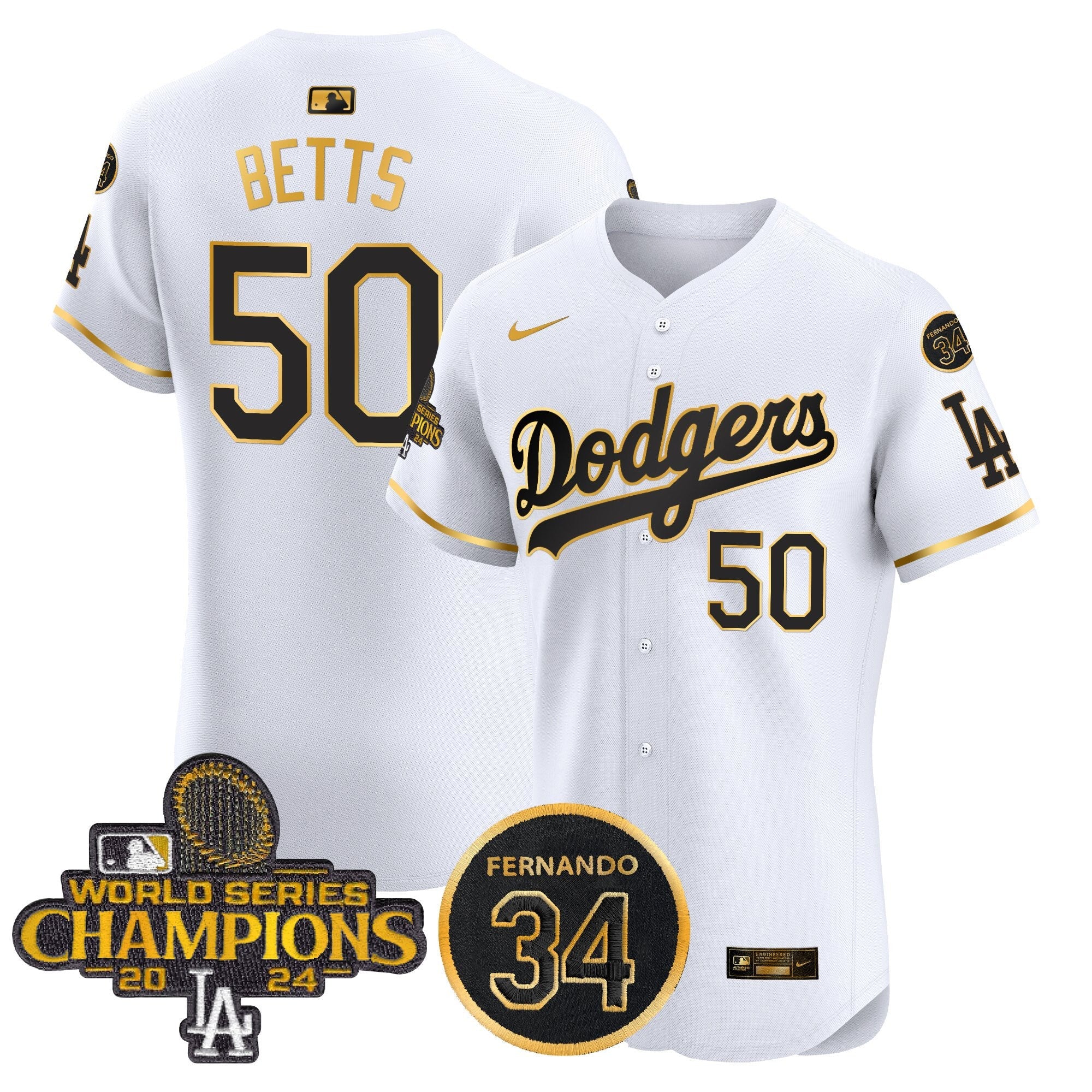 Men’s 2024 World Series Champions Patch Vapor Premier Elite Jersey V2
