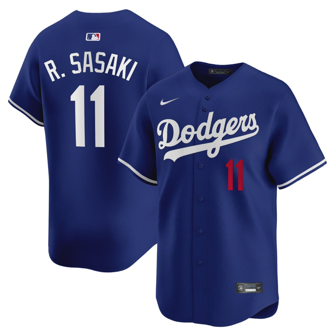 Los Angeles Roki Sasaki Blue Jersey