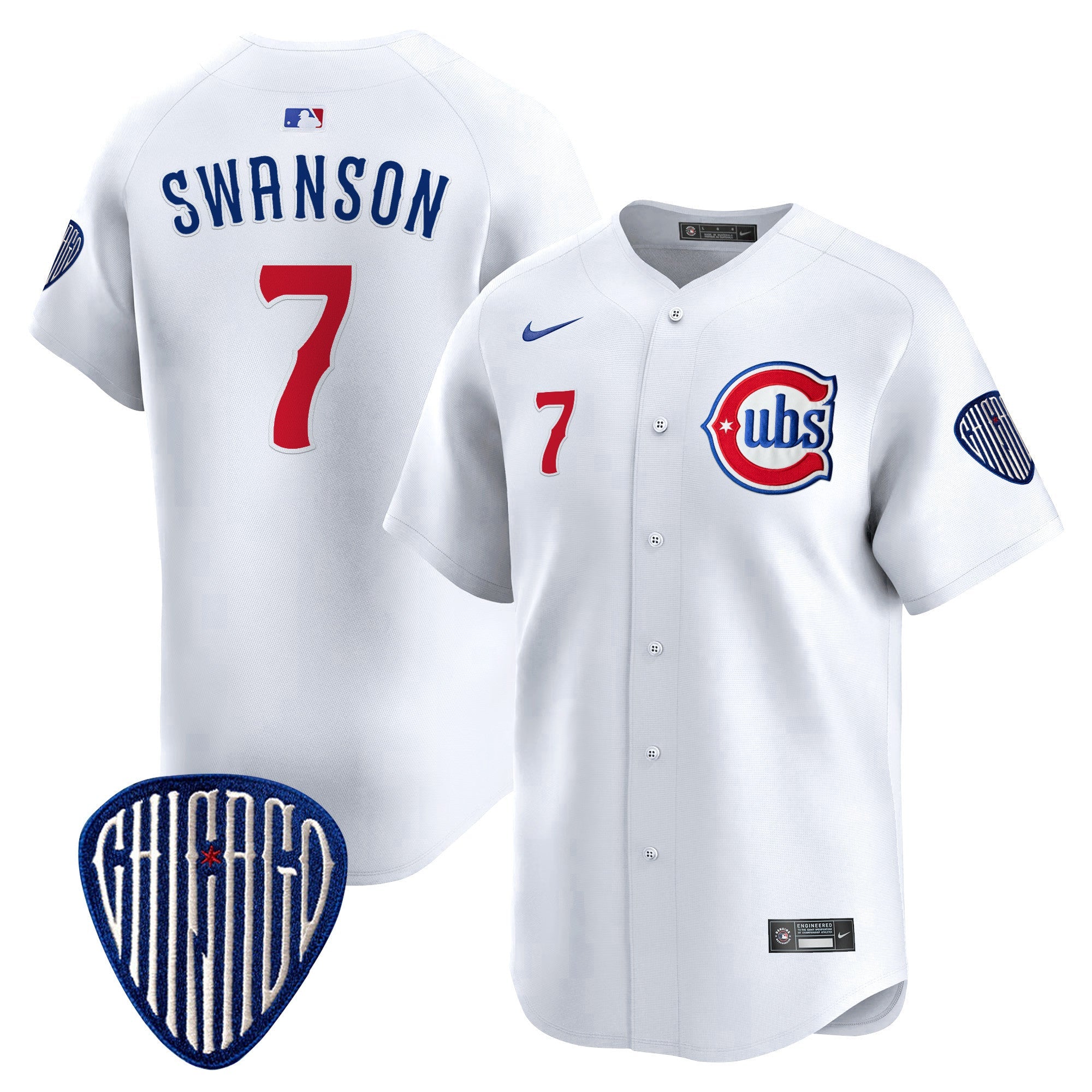 Men’s Chicago Blue Alternate Vapor Premier Limited Jersey