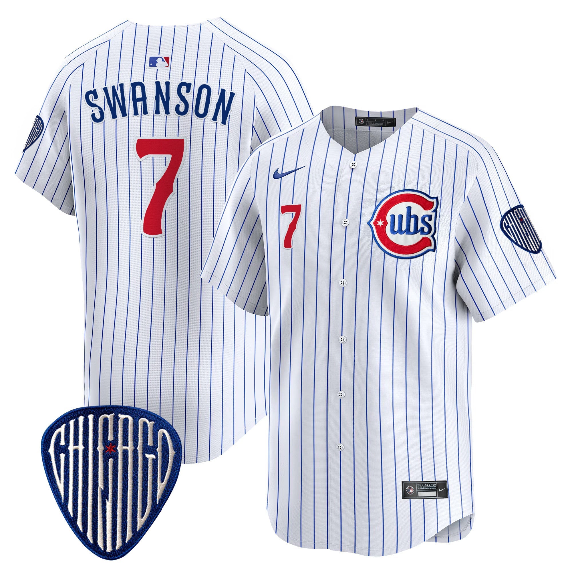 Men’s Chicago Blue Alternate Vapor Premier Limited Jersey