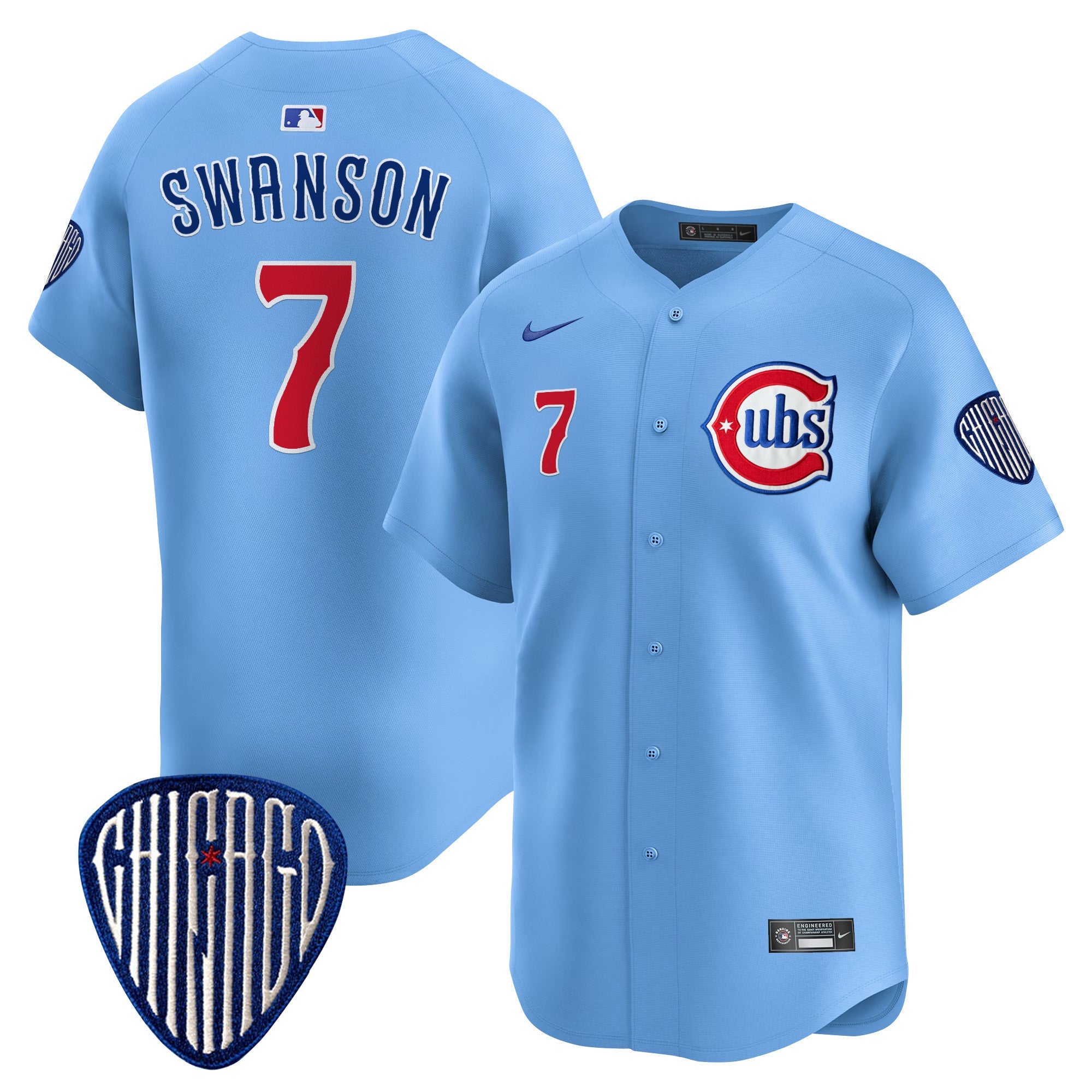 Men’s Chicago Blue Alternate Vapor Premier Limited Jersey