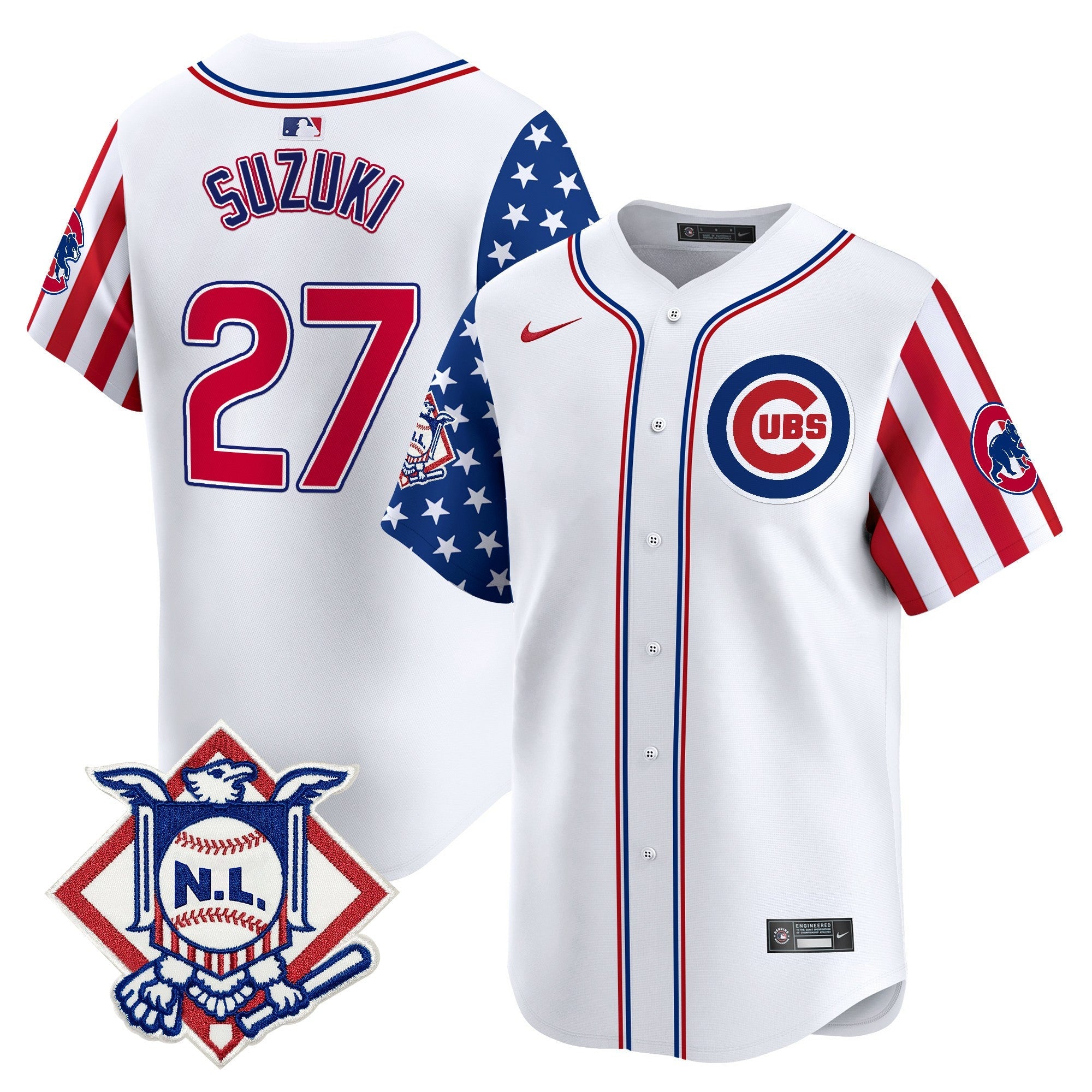 Men’s Chicago 2025 Fourth of July Vapor Premier Limited Jersey V2