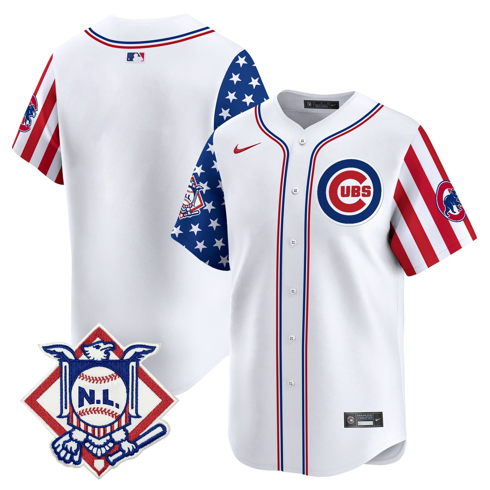 Men’s Chicago 2025 Fourth of July Vapor Premier Limited Jersey V2