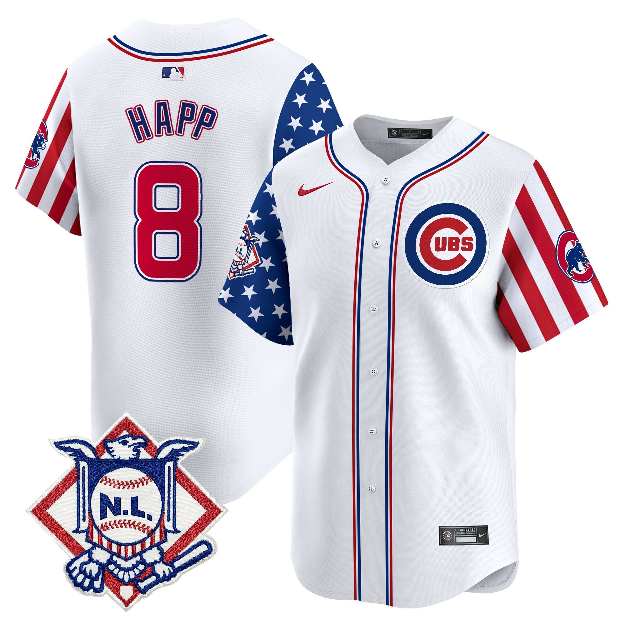 Men’s Chicago 2025 Fourth of July Vapor Premier Limited Jersey V2