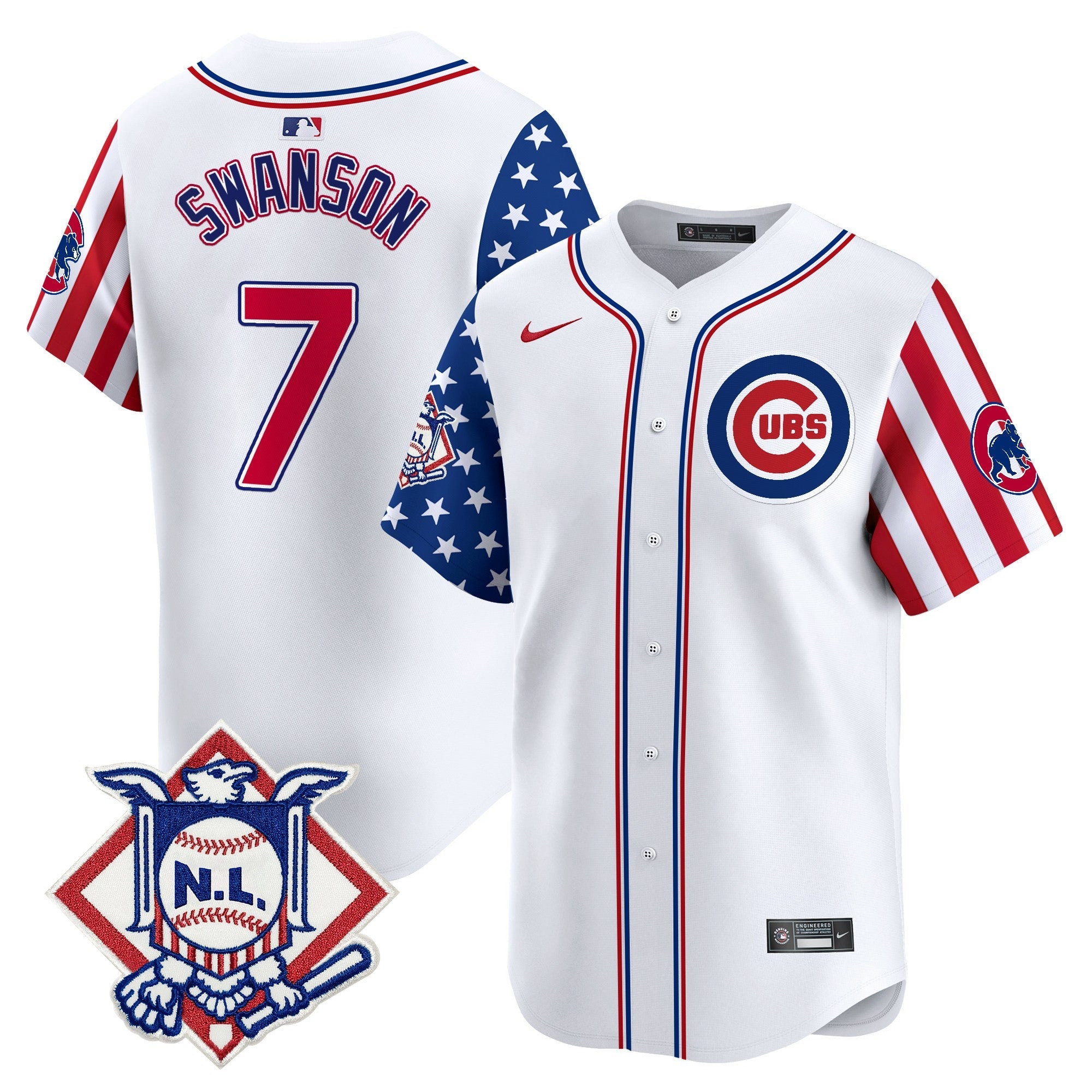 Men’s Chicago 2025 Fourth of July Vapor Premier Limited Jersey V2