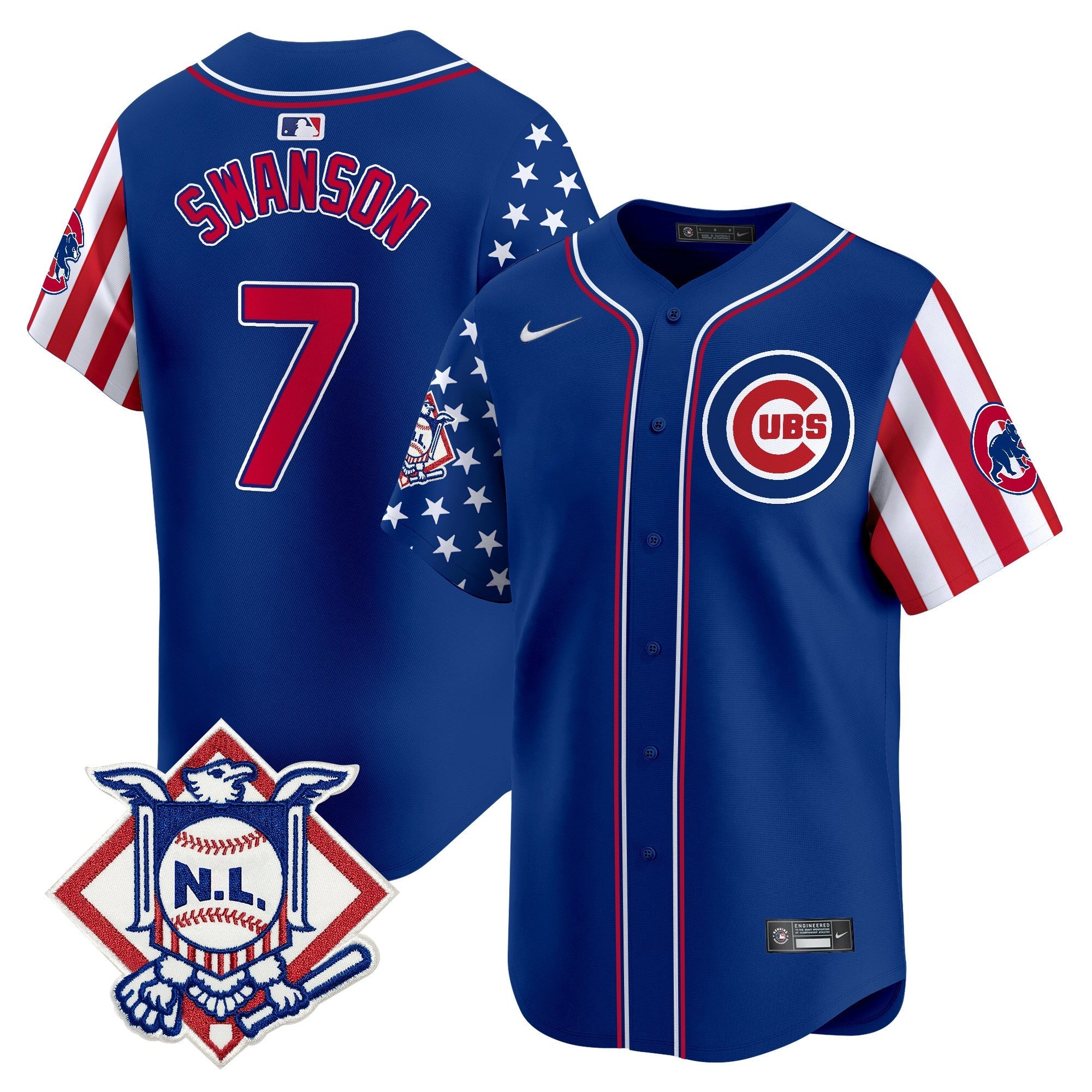 Men’s Chicago 2025 Fourth of July Vapor Premier Limited Jersey V2