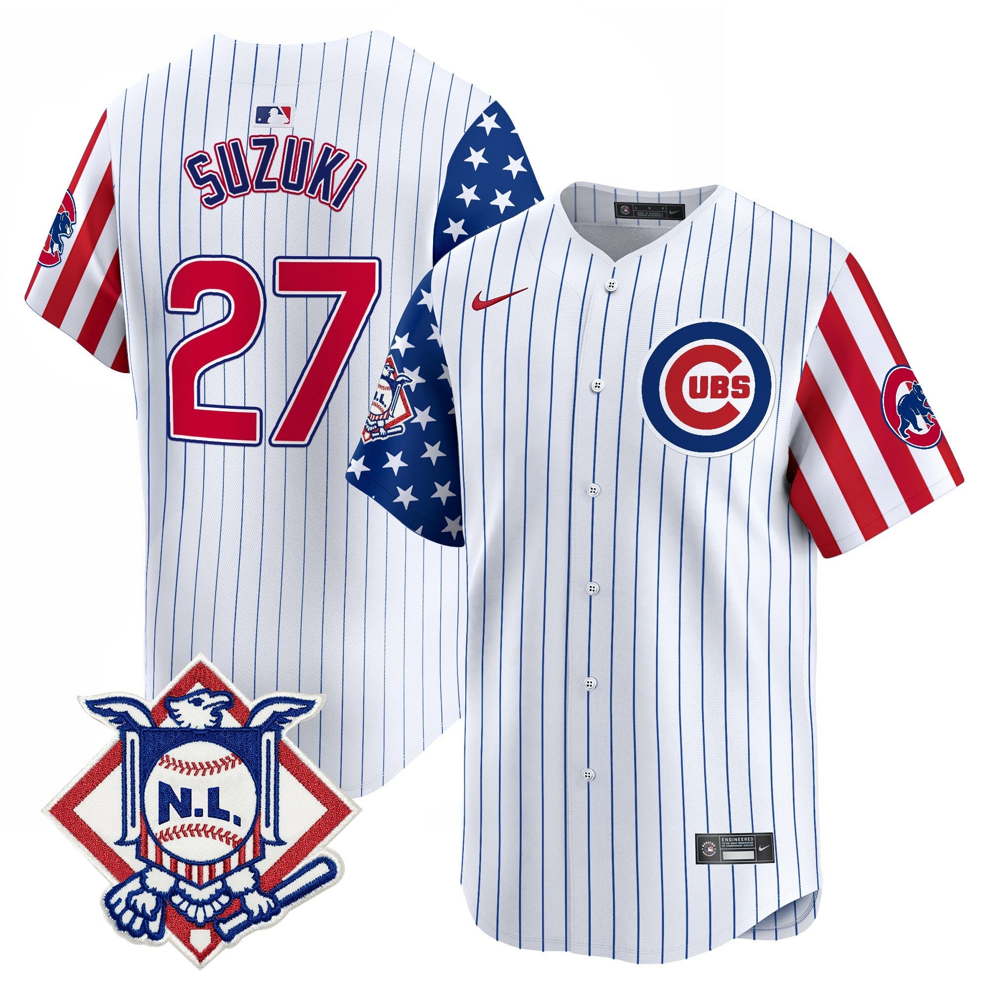Men’s Chicago 2025 Fourth of July Vapor Premier Limited Jersey V2