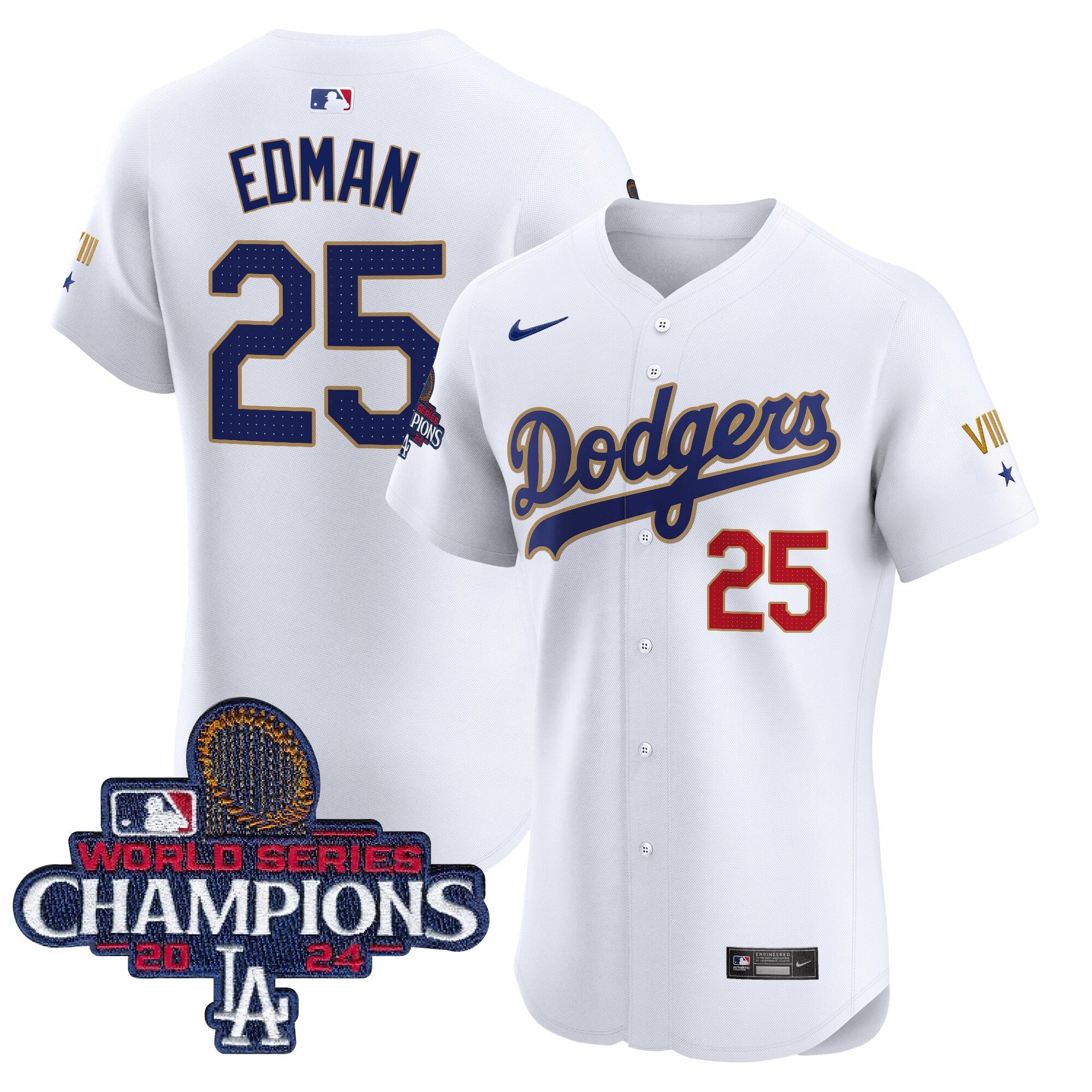Men’s 2024 World Series Champions Gold Trim Vapor Premier Elite Jersey V3