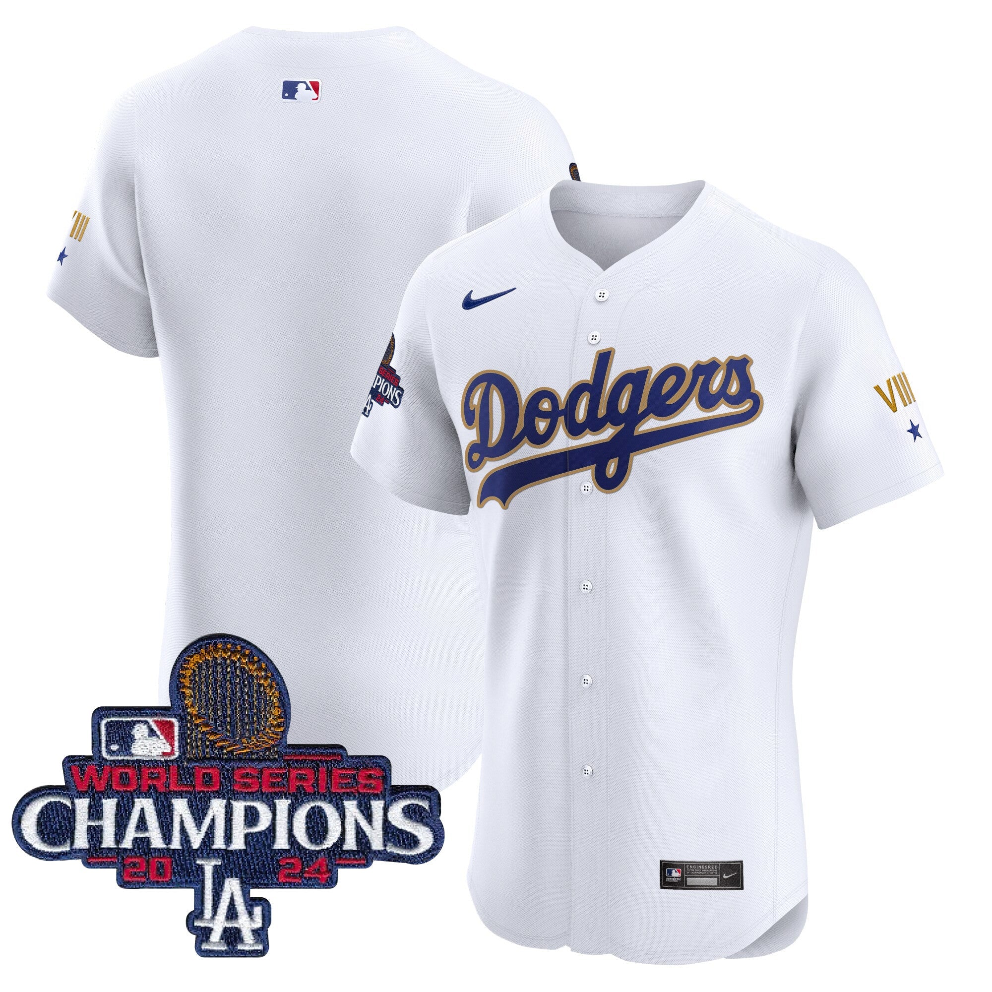 Men’s 2024 World Series Champions Gold Trim Vapor Premier Elite Jersey V3