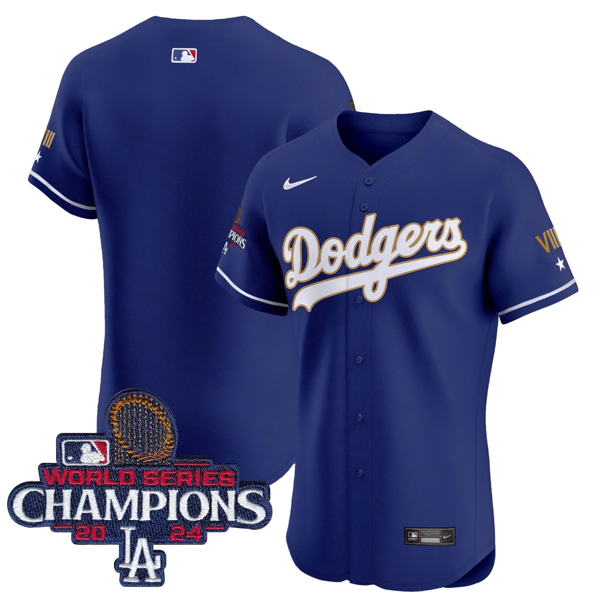 Men’s 2024 World Series Champions Gold Trim Vapor Premier Elite Jersey V3