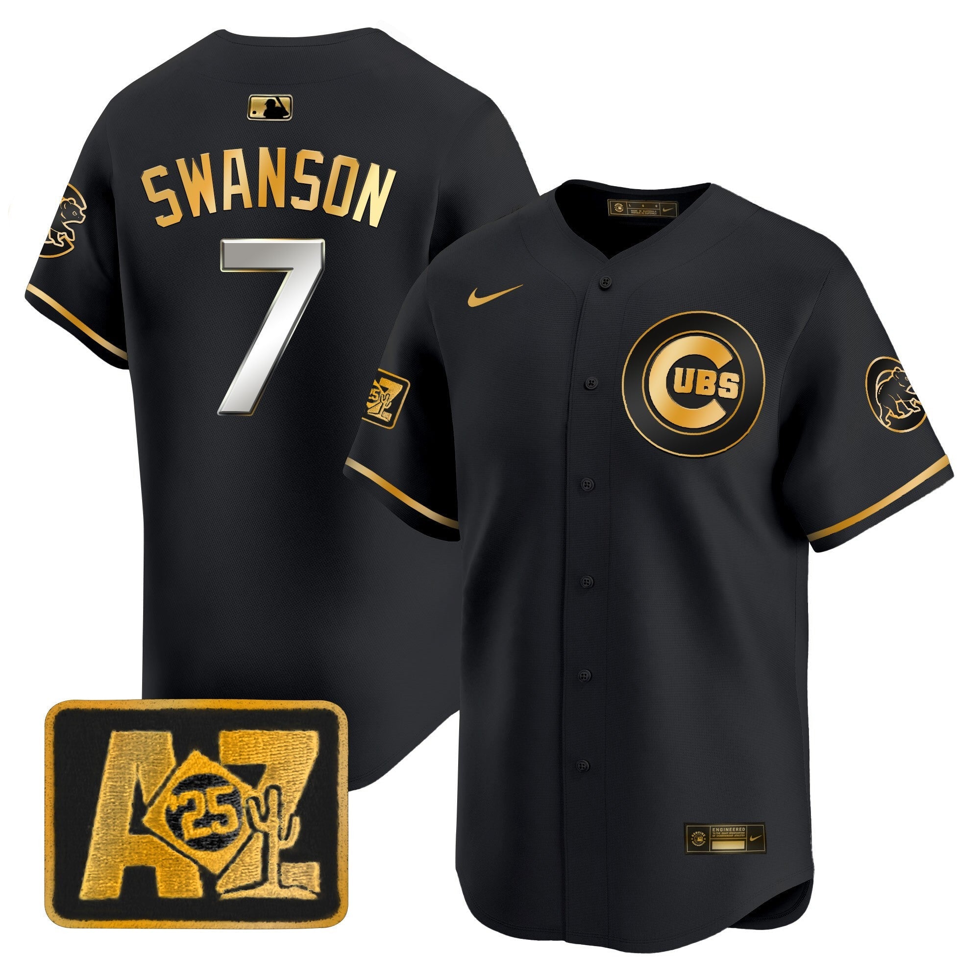 Men’s Chicago 2025 Spring Training Patch Vapor Premier Limited Jersey