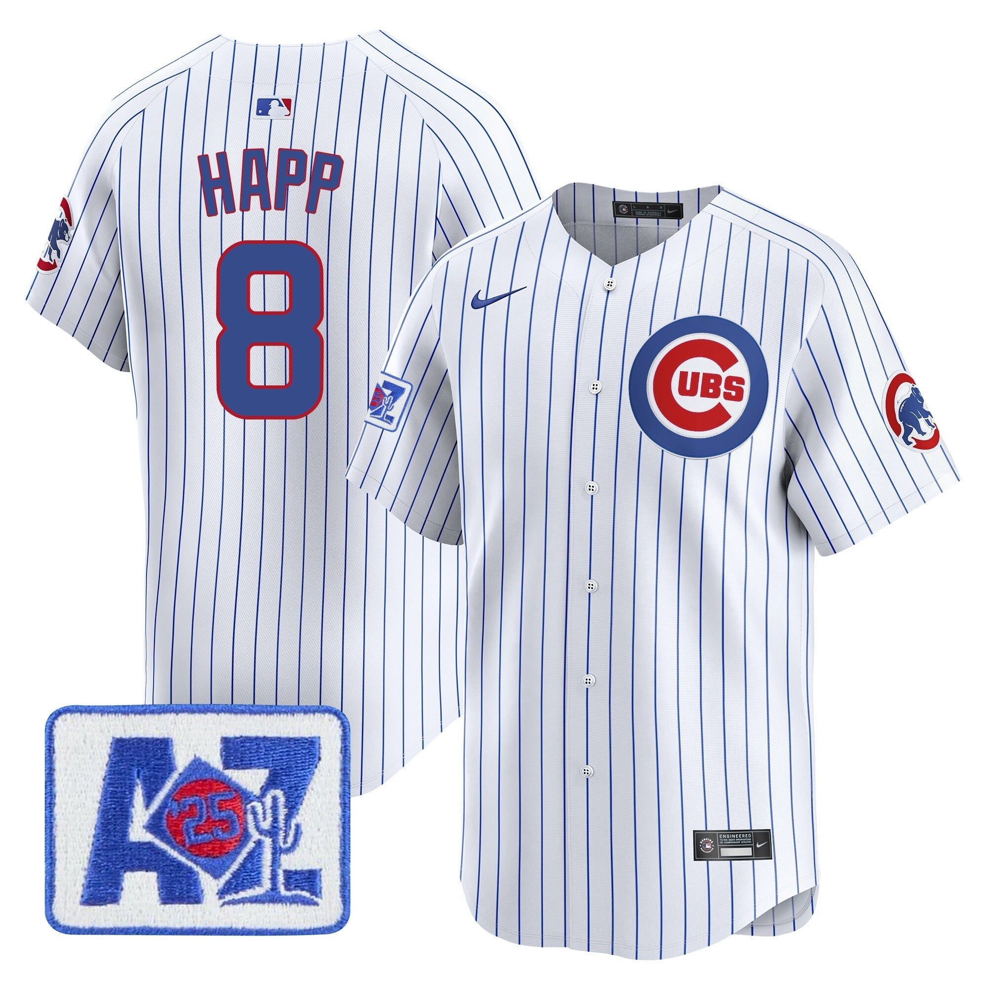 Men’s Chicago 2025 Spring Training Patch Vapor Premier Limited Jersey