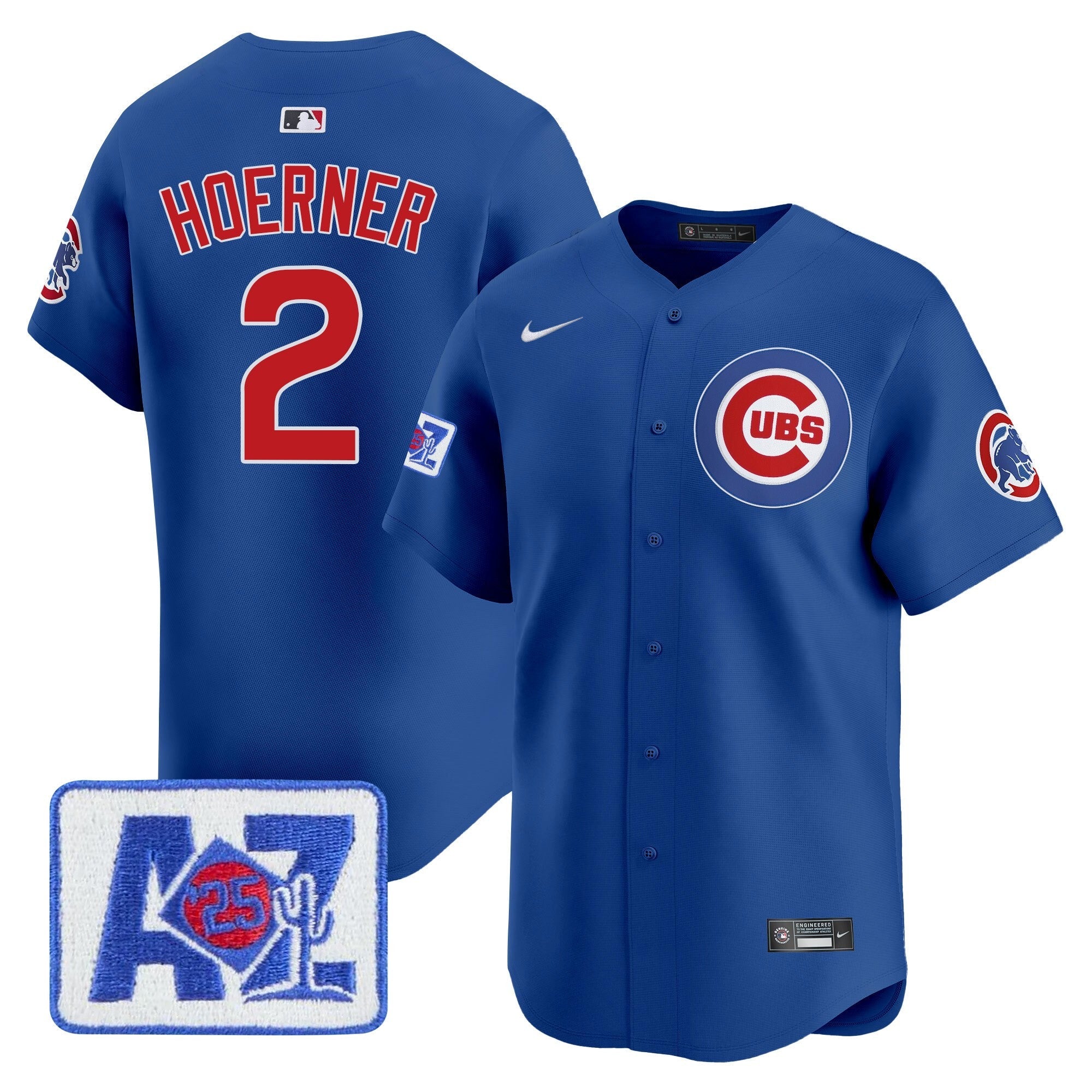 Men’s Chicago 2025 Spring Training Patch Vapor Premier Limited Jersey