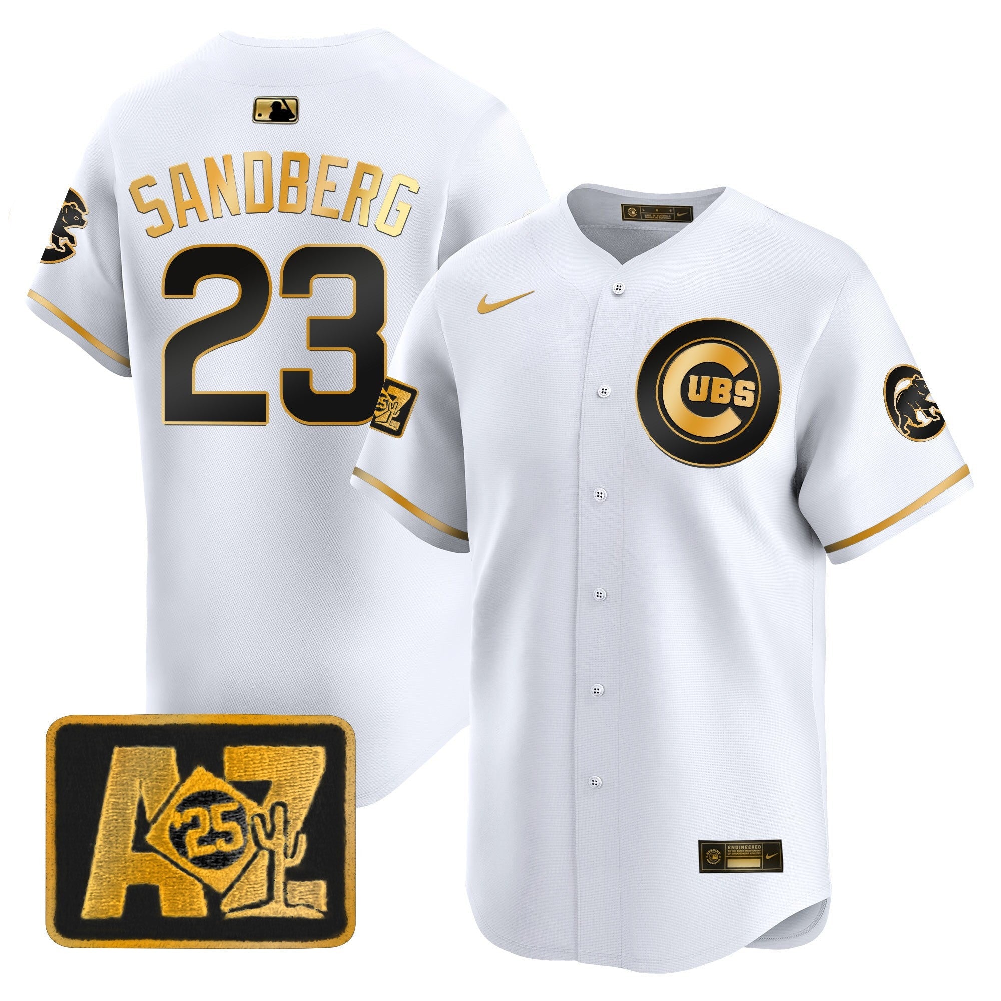 Men’s Chicago 2025 Spring Training Patch Vapor Premier Limited Jersey