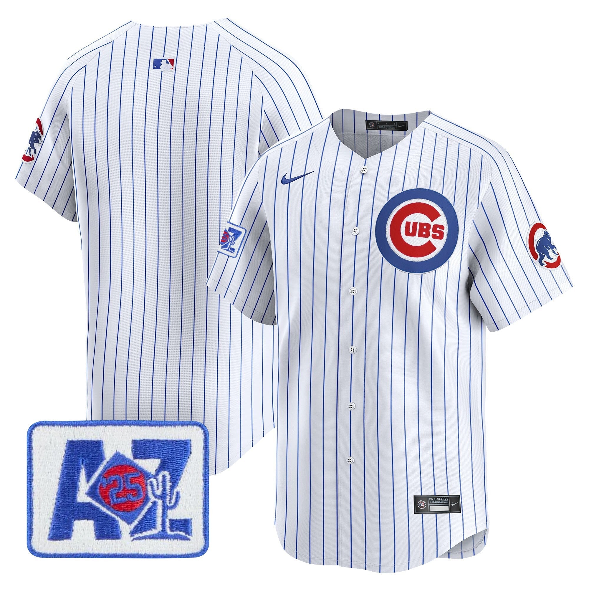 Men’s Chicago 2025 Spring Training Patch Vapor Premier Limited Jersey