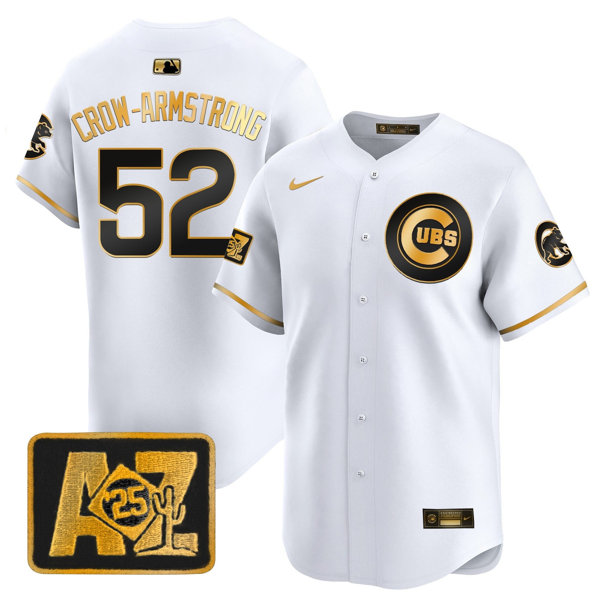 Men’s Chicago 2025 Spring Training Patch Vapor Premier Limited Jersey