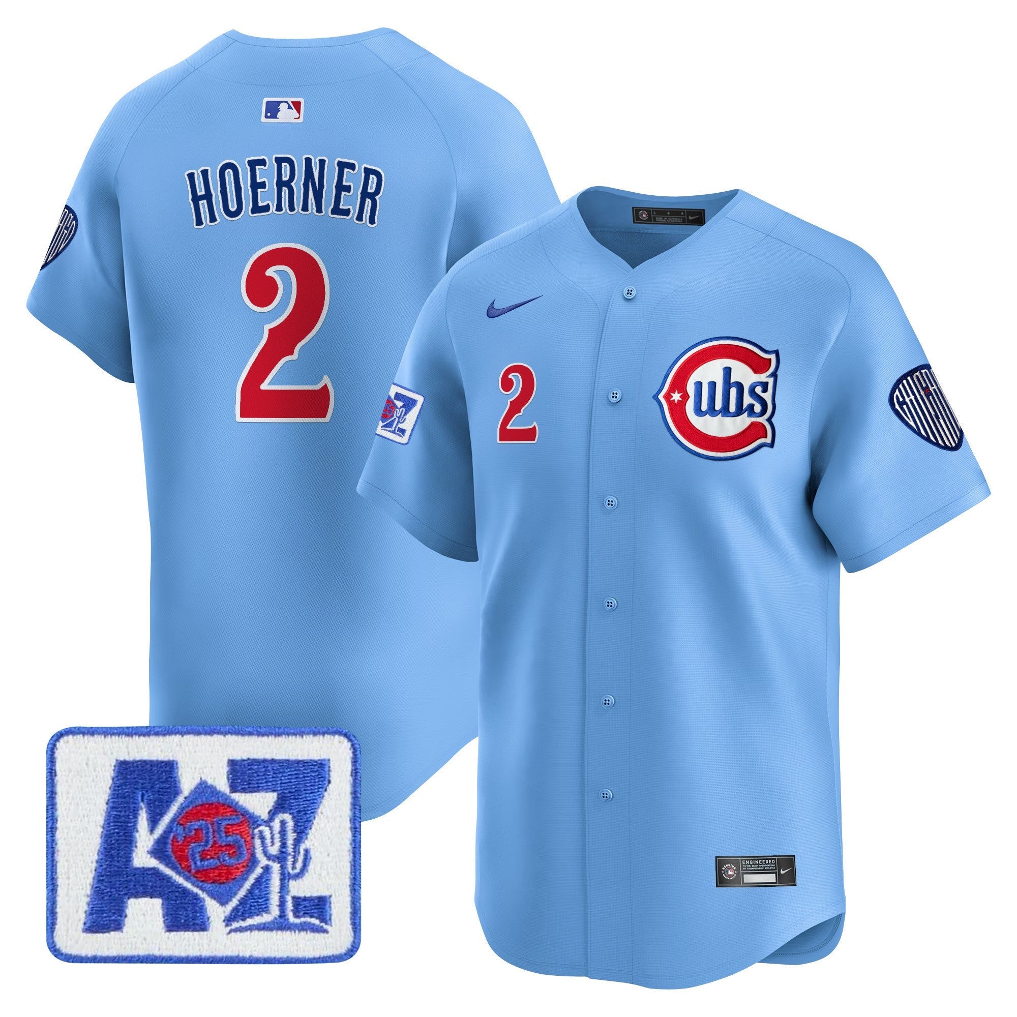 Men’s Chicago 2025 Spring Training Patch Vapor Premier Limited Jersey