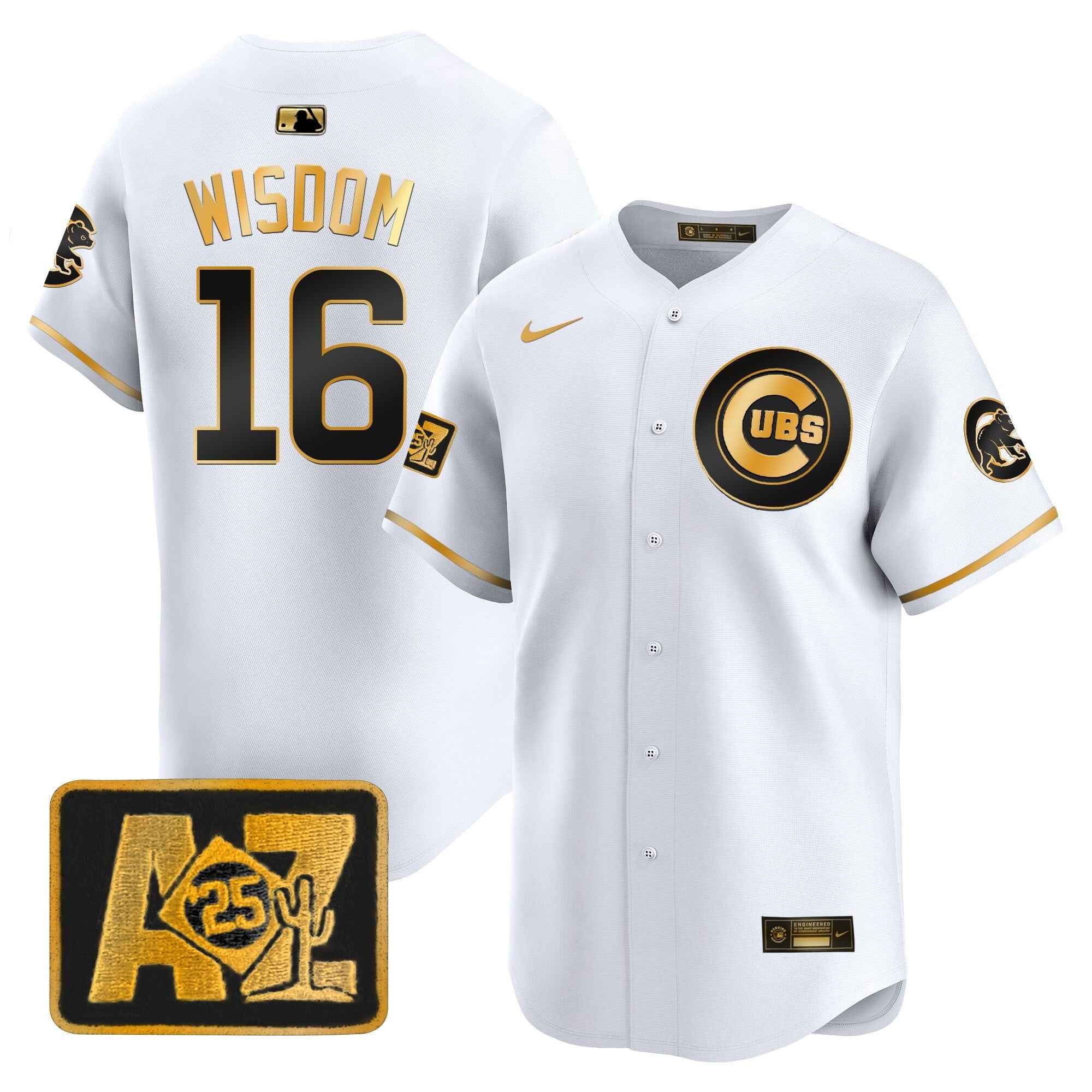 Men’s Chicago 2025 Spring Training Patch Vapor Premier Limited Jersey