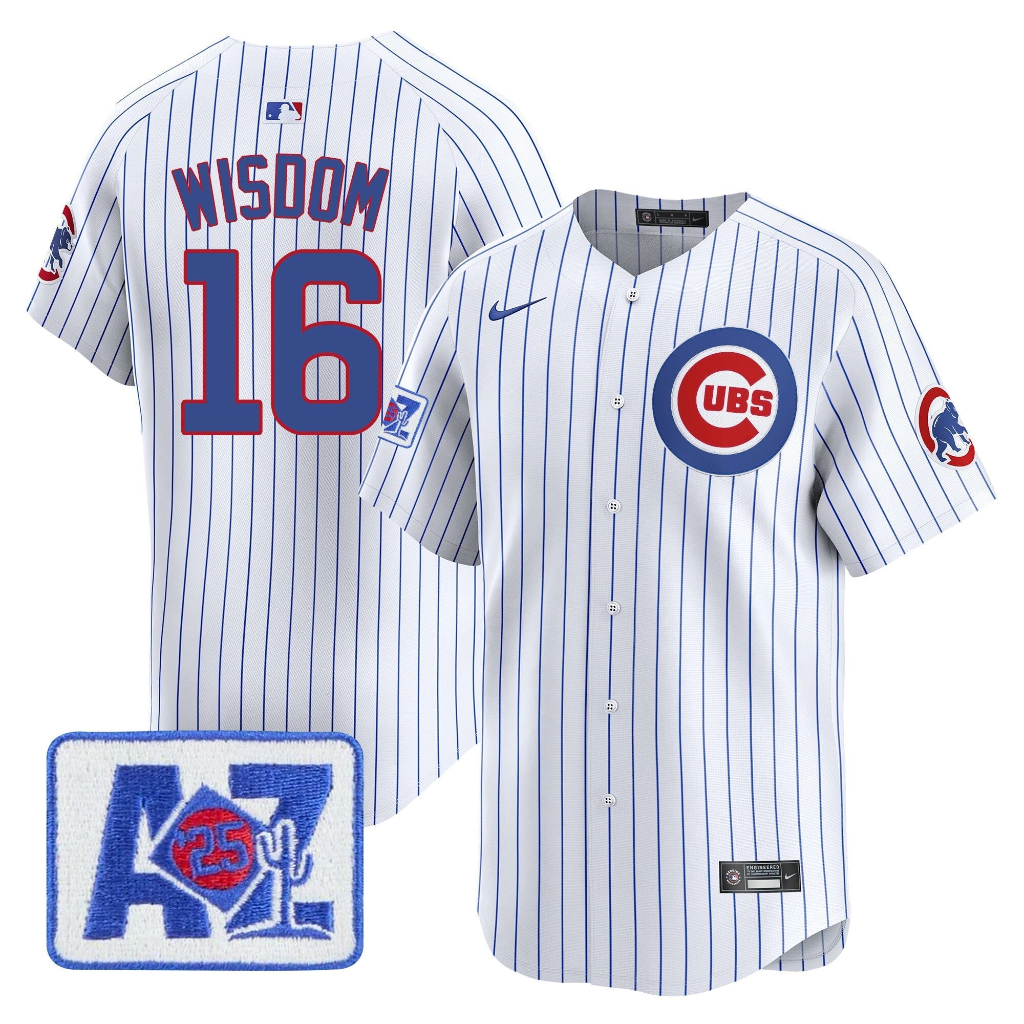 Men’s Chicago 2025 Spring Training Patch Vapor Premier Limited Jersey