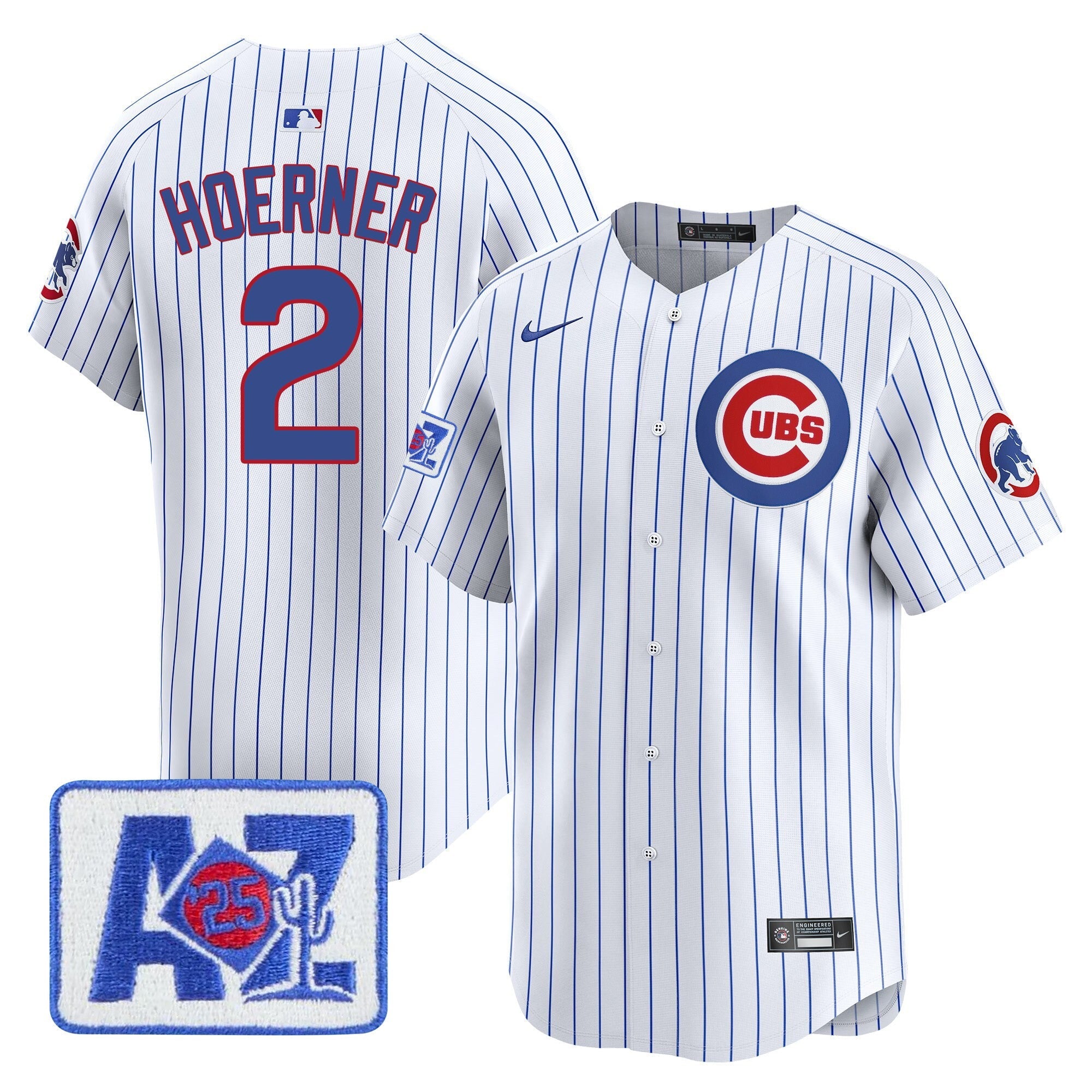 Men’s Chicago 2025 Spring Training Patch Vapor Premier Limited Jersey