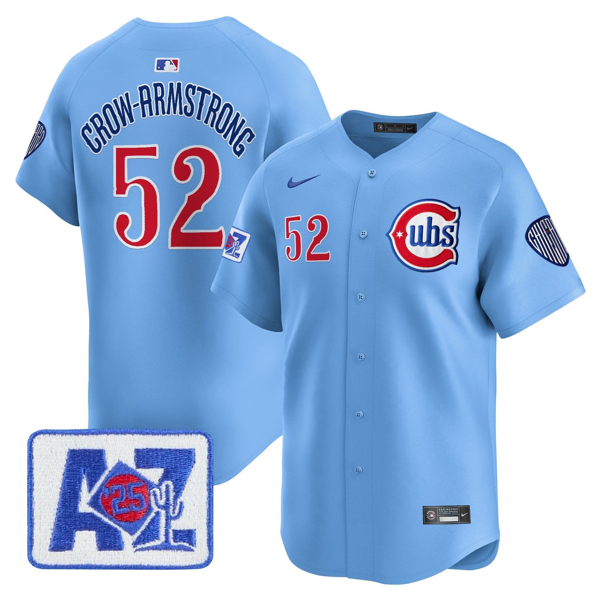 Men’s Chicago 2025 Spring Training Patch Vapor Premier Limited Jersey