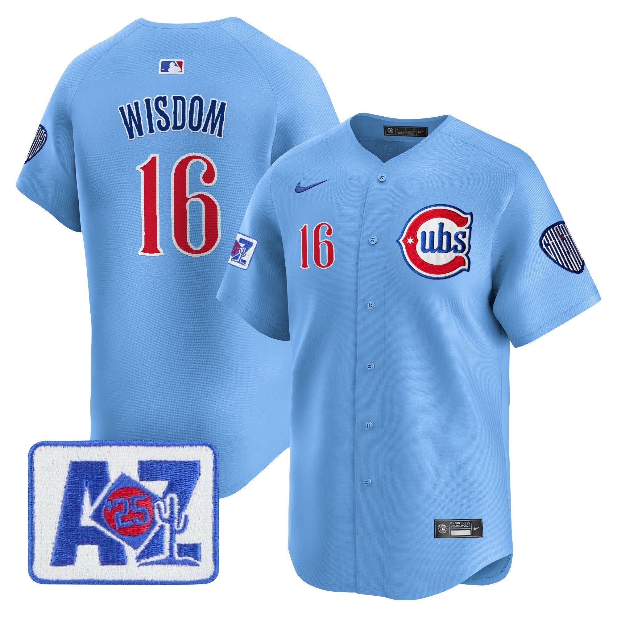 Men’s Chicago 2025 Spring Training Patch Vapor Premier Limited Jersey