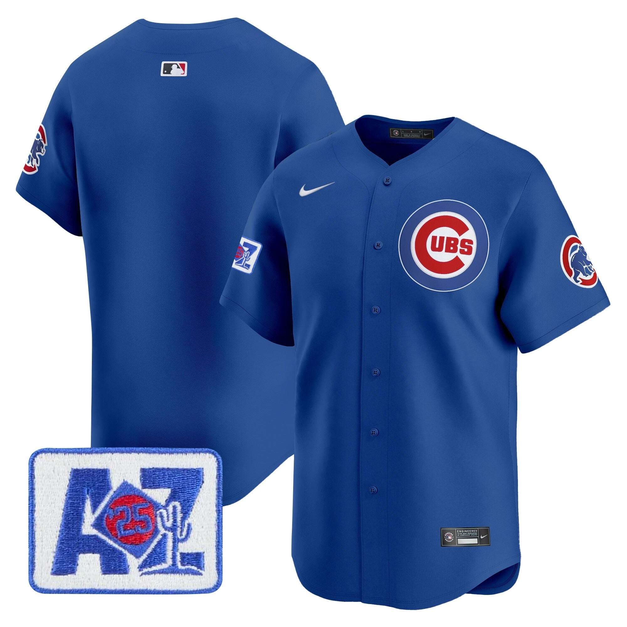 Men’s Chicago 2025 Spring Training Patch Vapor Premier Limited Jersey