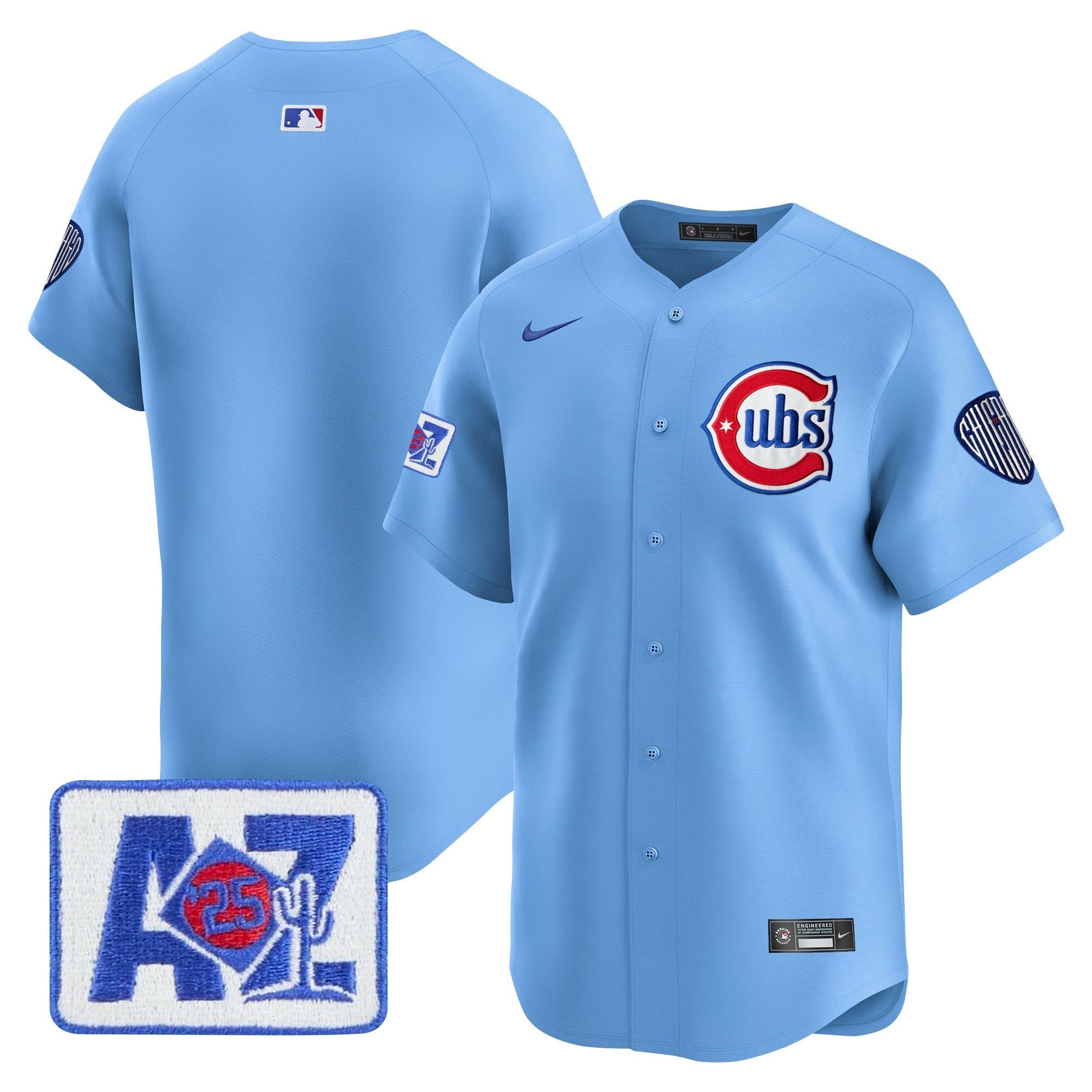 Men’s Chicago 2025 Spring Training Patch Vapor Premier Limited Jersey