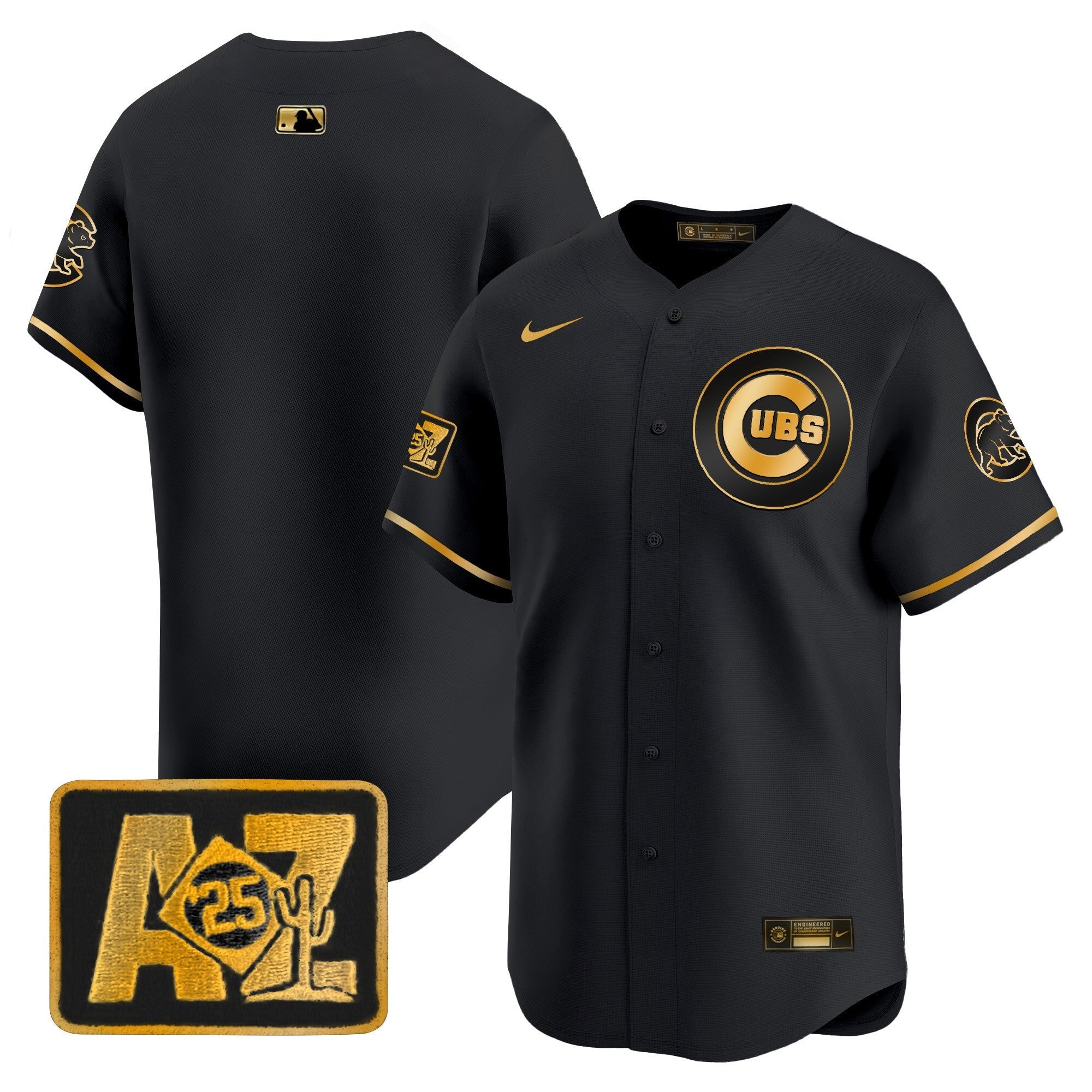Men’s Chicago 2025 Spring Training Patch Vapor Premier Limited Jersey