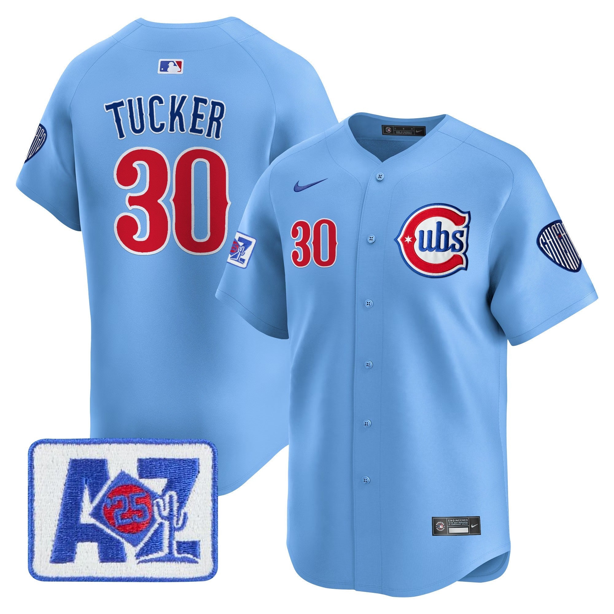 Men’s Chicago 2025 Spring Training Patch Vapor Premier Limited Jersey