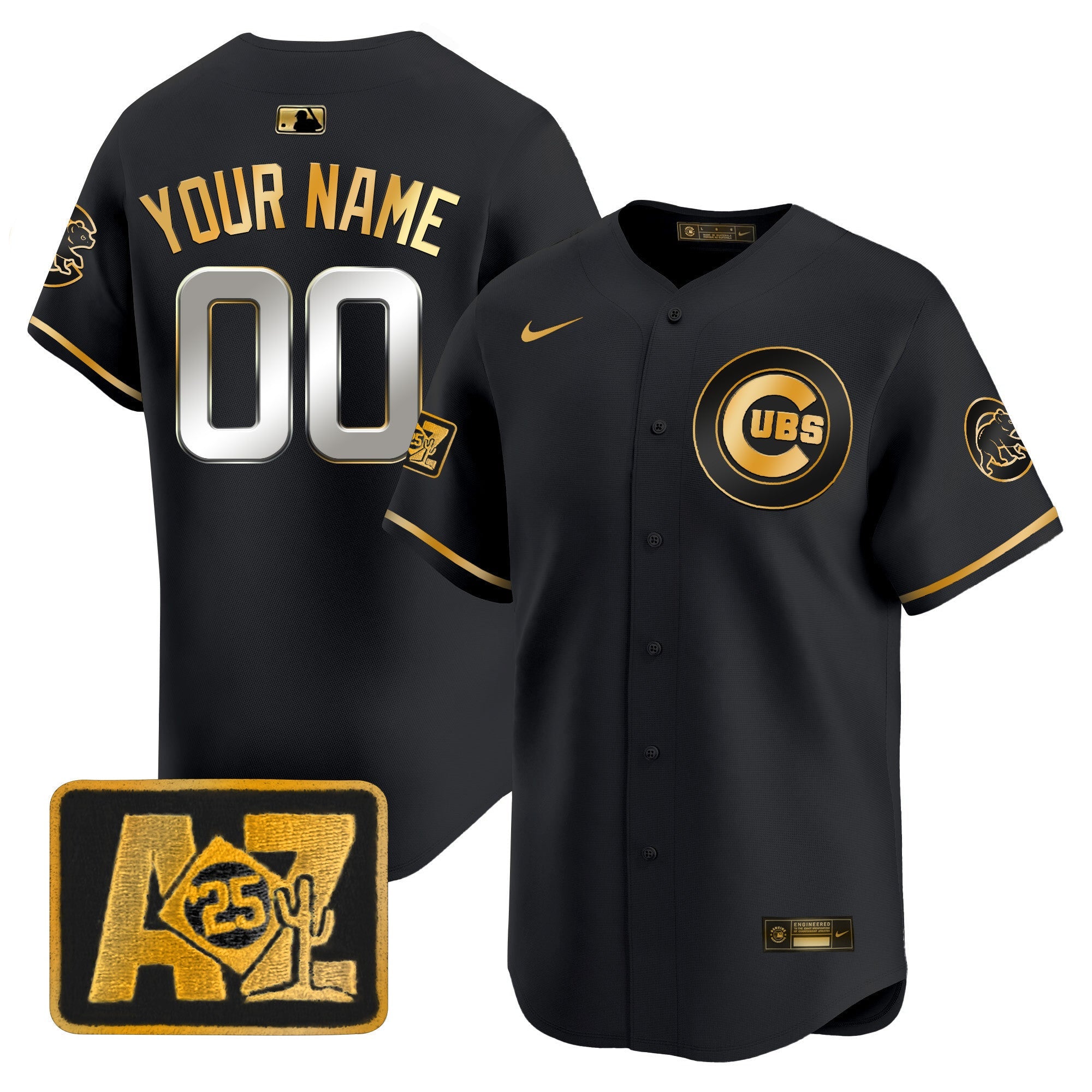Chicago 2025 Spring Training Patch Vapor Premier Limited Custom Jersey