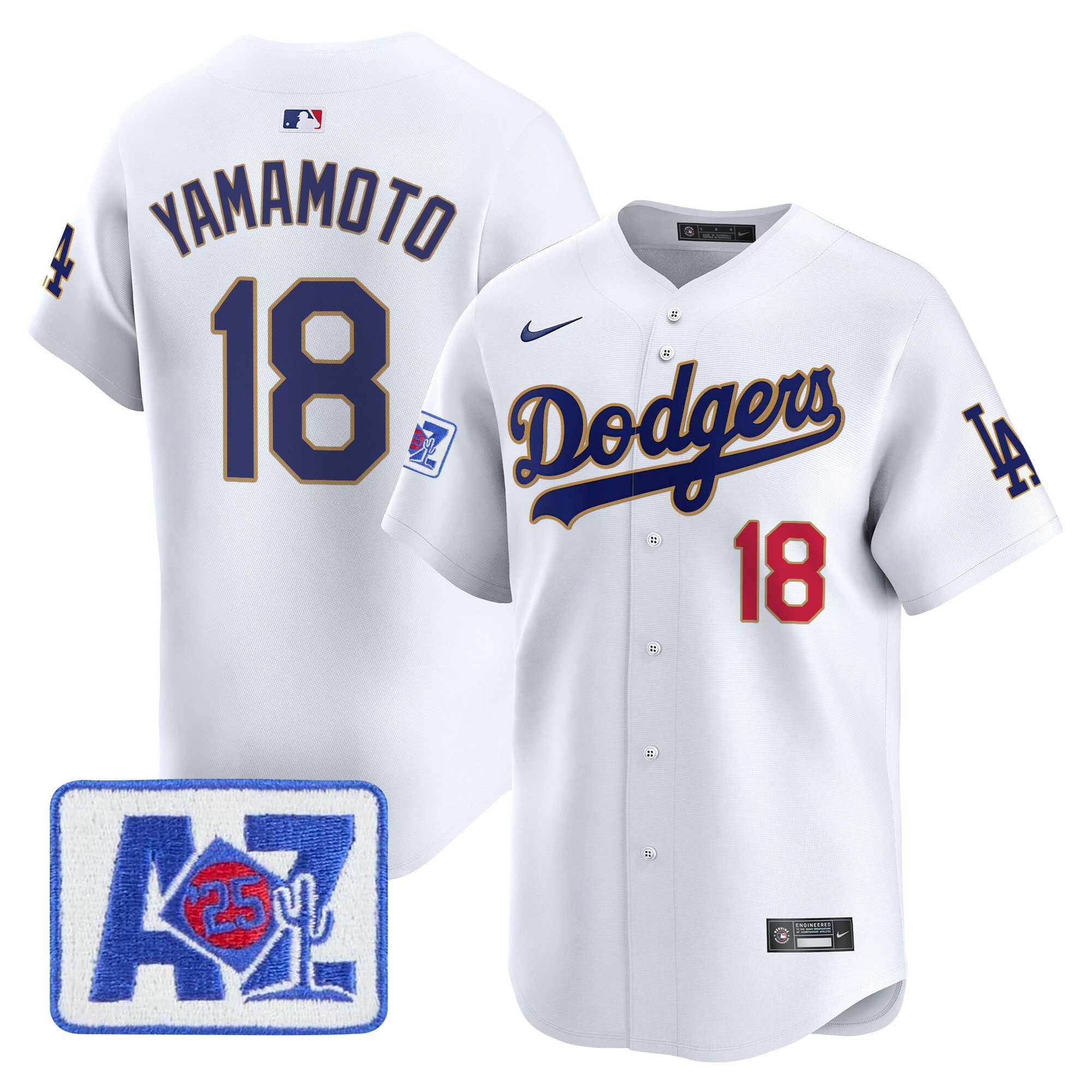 Men’s 2025 Spring Training Patch Vapor Premier Limited Jersey