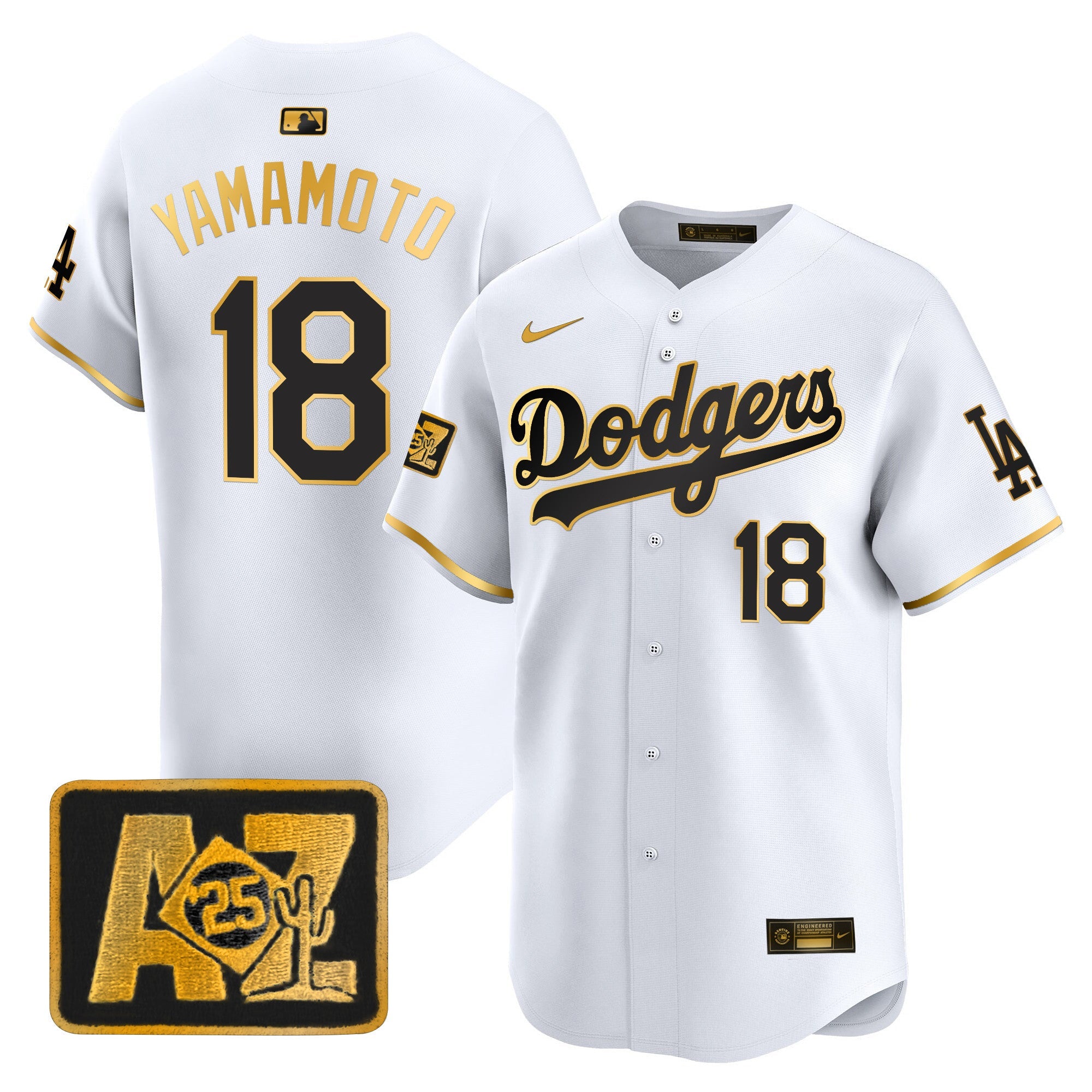 Men’s 2025 Spring Training Patch Vapor Premier Limited Jersey