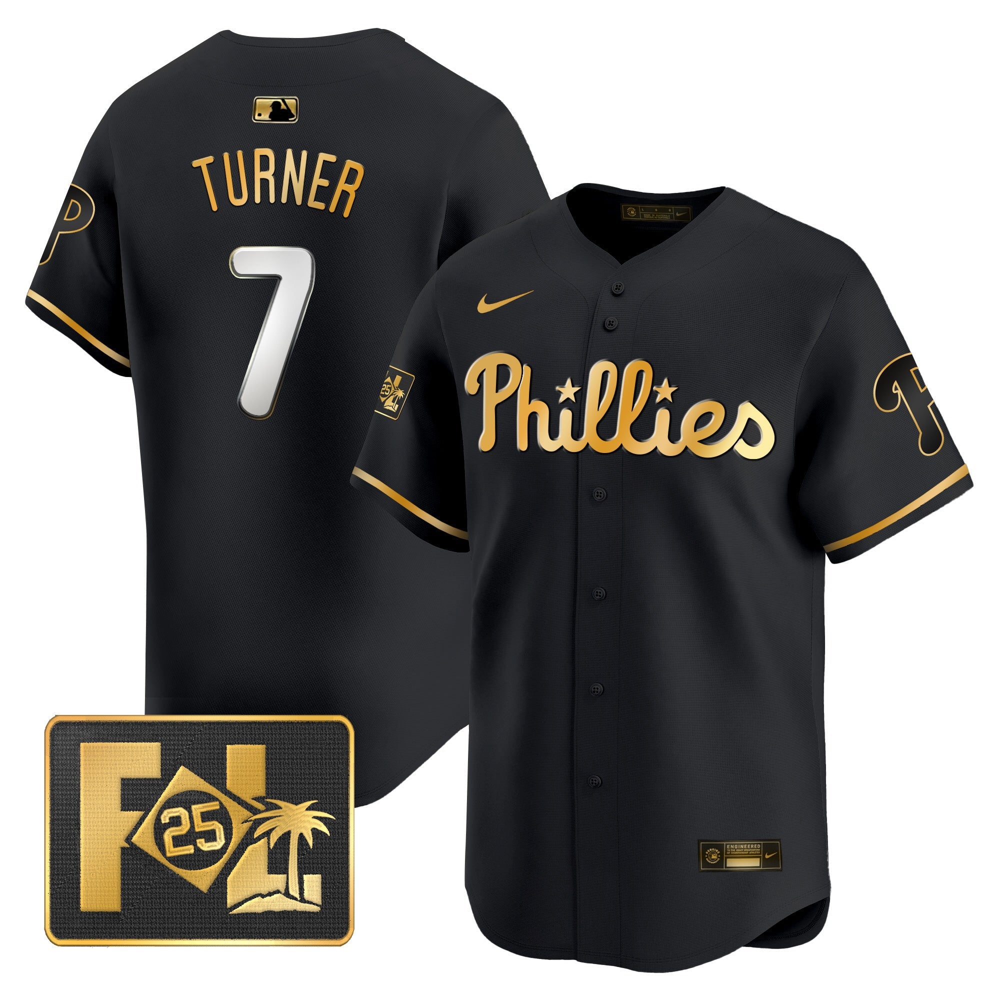 Men’s 2025 Spring Training Patch Vapor Premier Limited Jersey