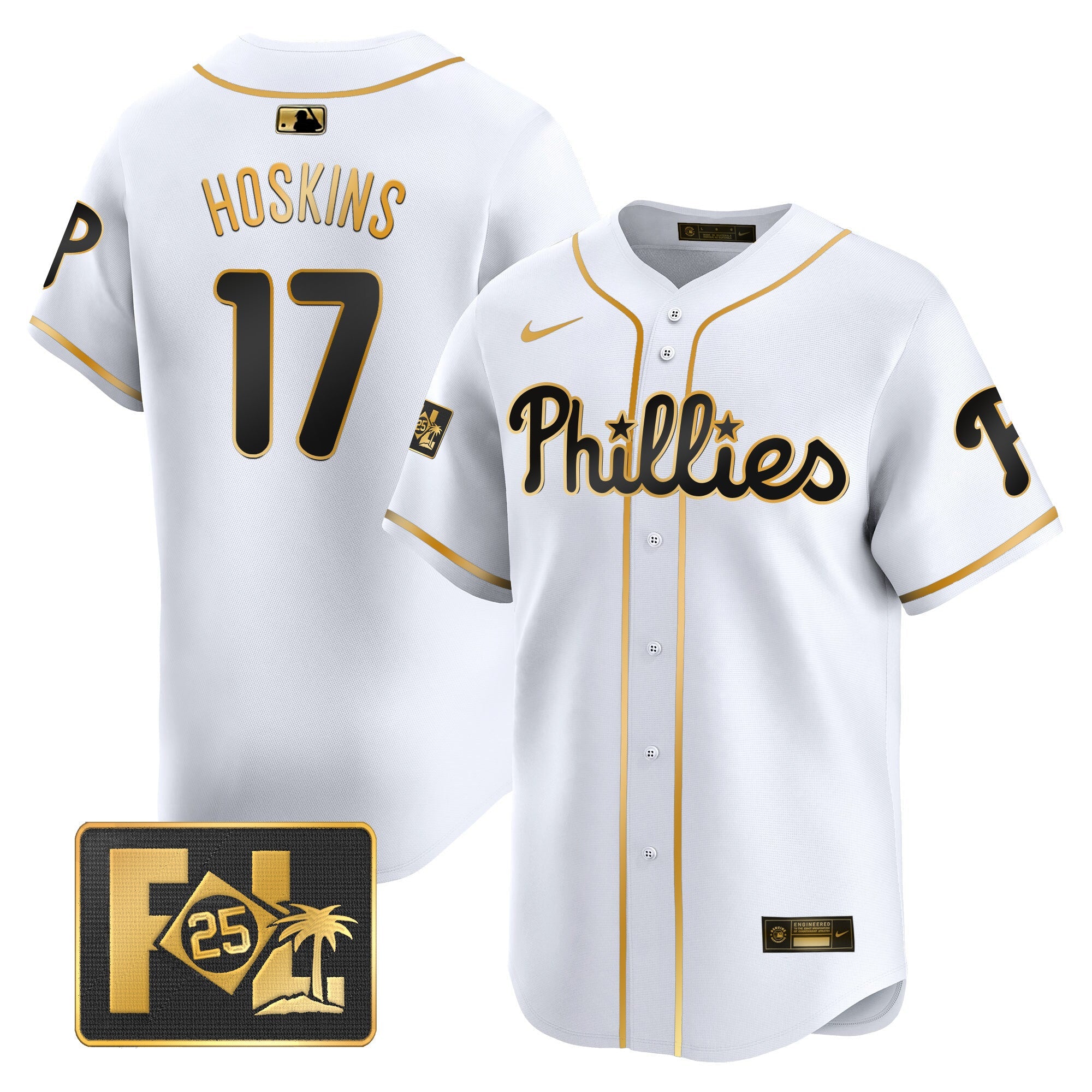 Men’s 2025 Spring Training Patch Vapor Premier Limited Jersey