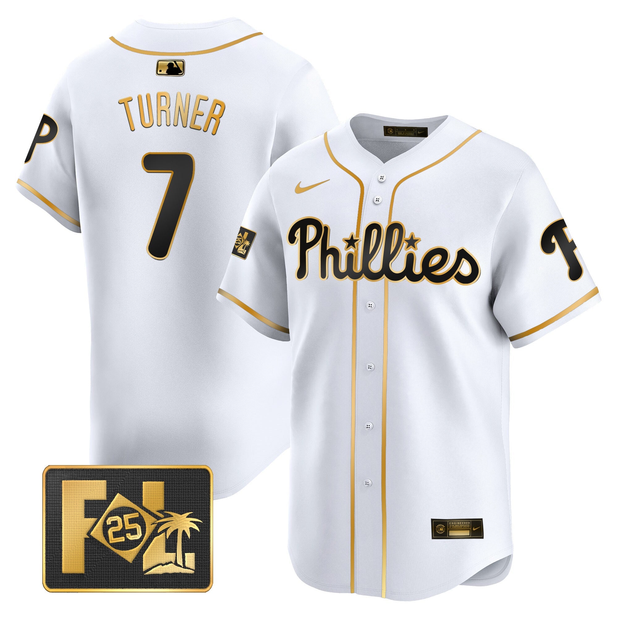 Men’s 2025 Spring Training Patch Vapor Premier Limited Jersey