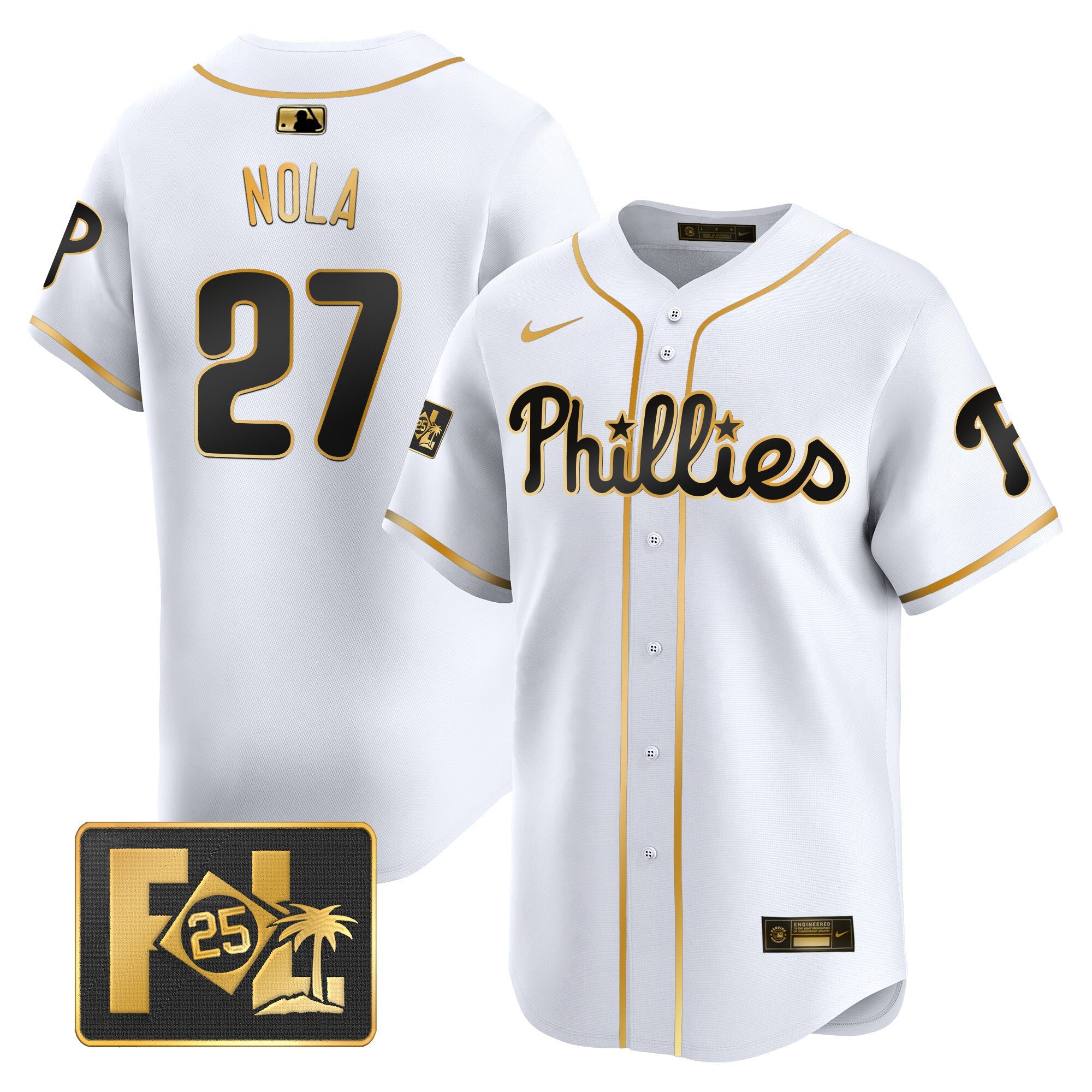 Men’s 2025 Spring Training Patch Vapor Premier Limited Jersey