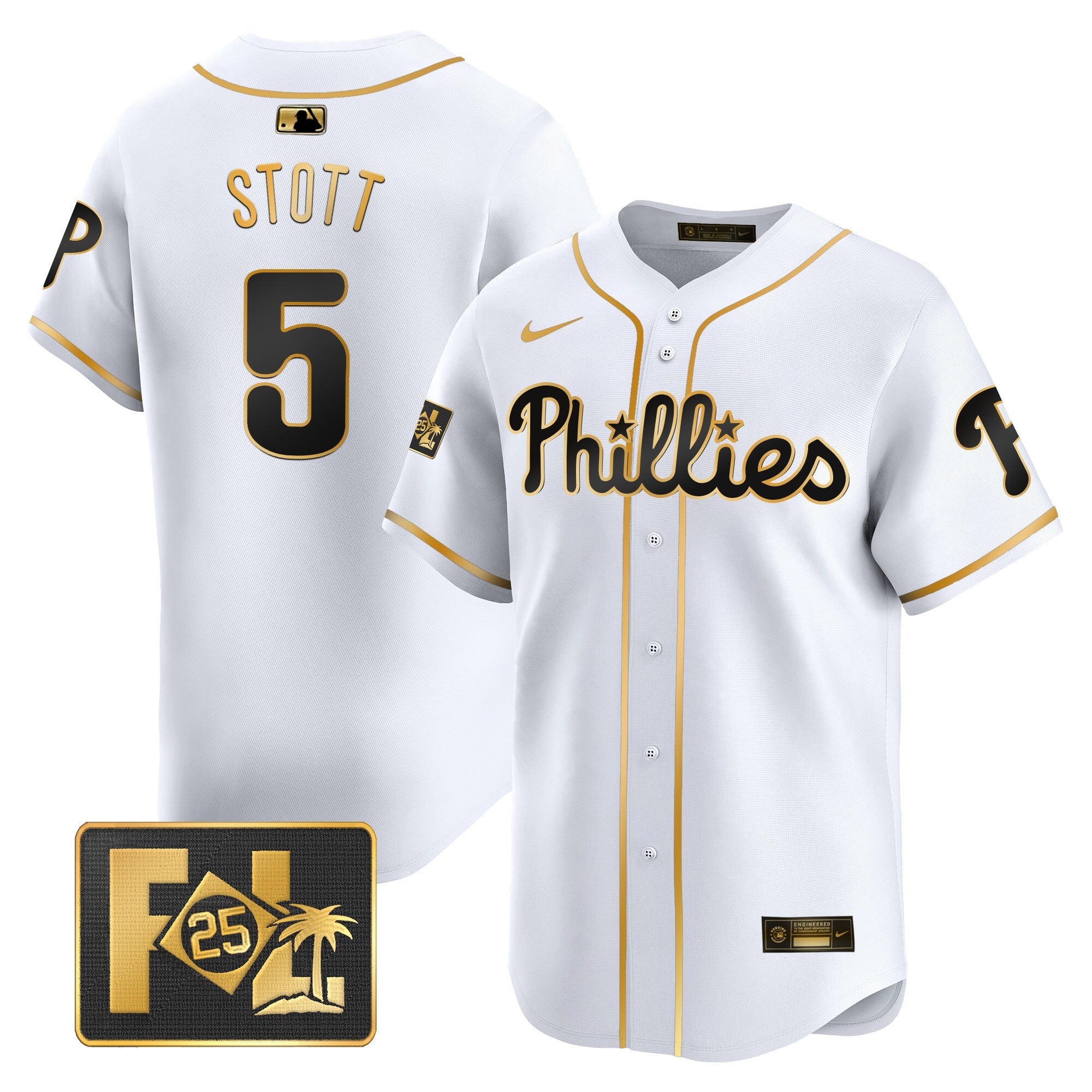 Men’s 2025 Spring Training Patch Vapor Premier Limited Jersey