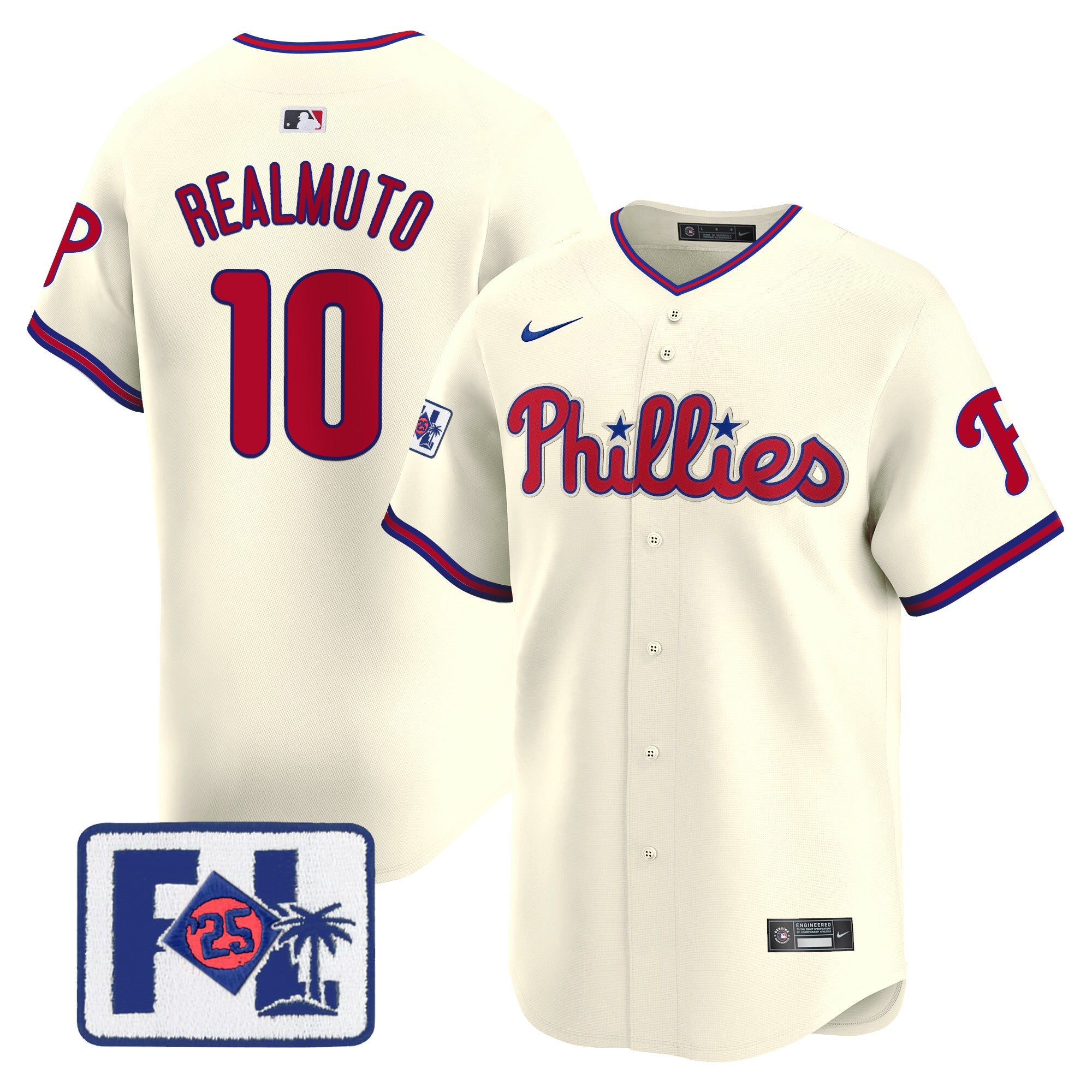 Men’s 2025 Spring Training Patch Vapor Premier Limited Jersey