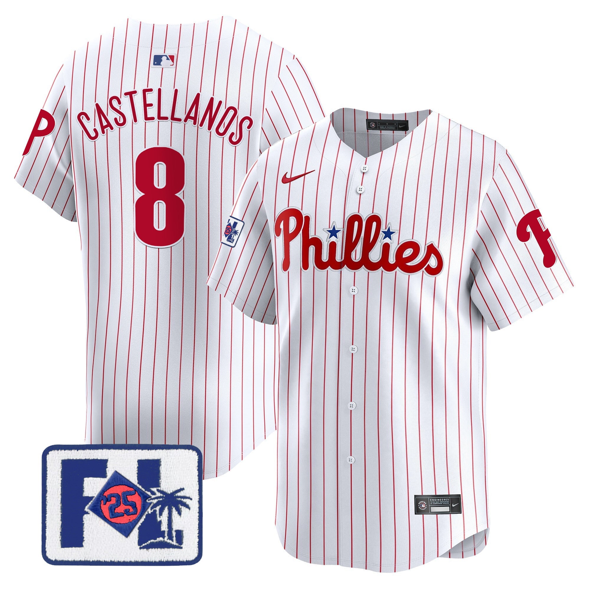 Men’s 2025 Spring Training Patch Vapor Premier Limited Jersey