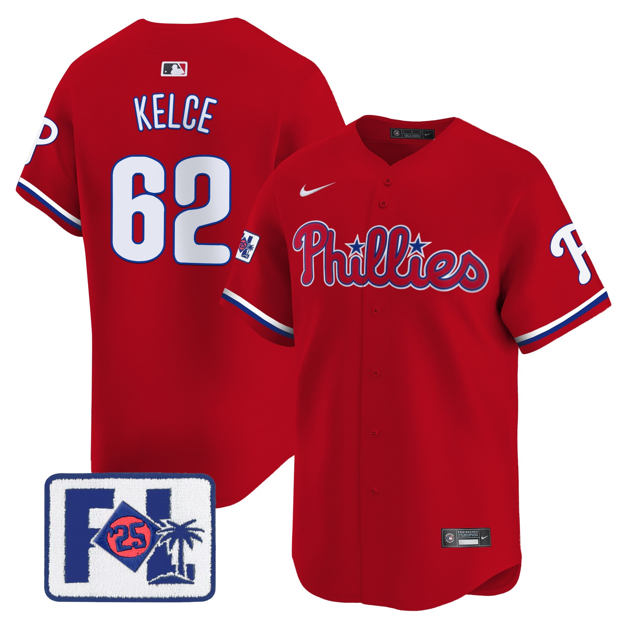 Men’s 2025 Spring Training Patch Vapor Premier Limited Jersey