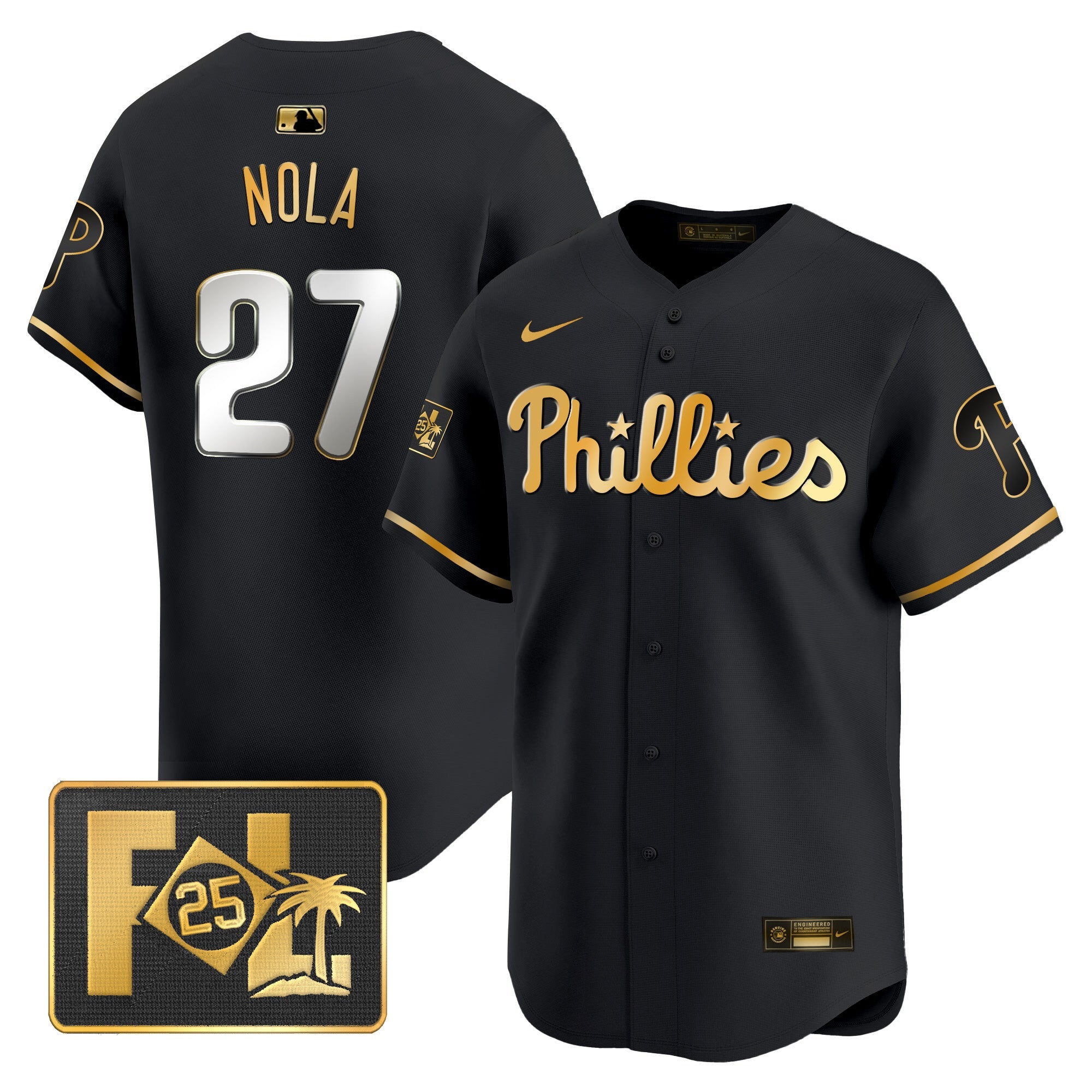 Men’s 2025 Spring Training Patch Vapor Premier Limited Jersey