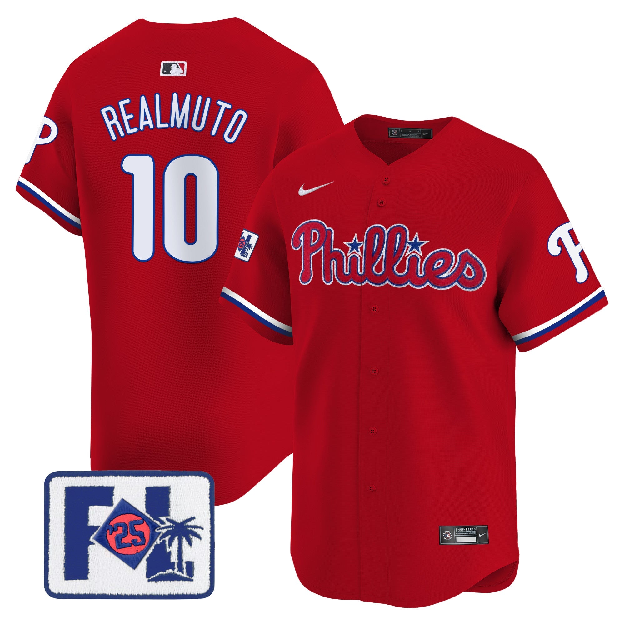 Men’s 2025 Spring Training Patch Vapor Premier Limited Jersey